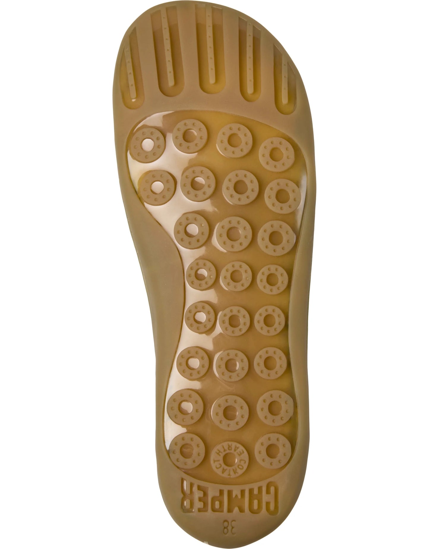 Zapatos Casual Para Mujer De La Marca Camper Modelo Peu Cami Sella Arume (Arume-Ufo)/Cami Ry Miel De Color Verde