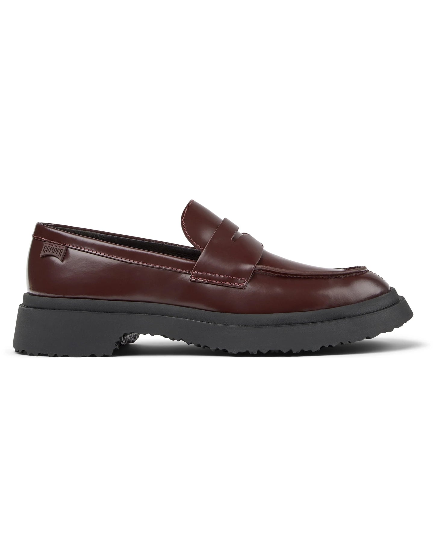 Mocasines Para Mujer De La Marca Camper Modelo Walden Mimi Beizos/Walden Negro De Color Burdeos