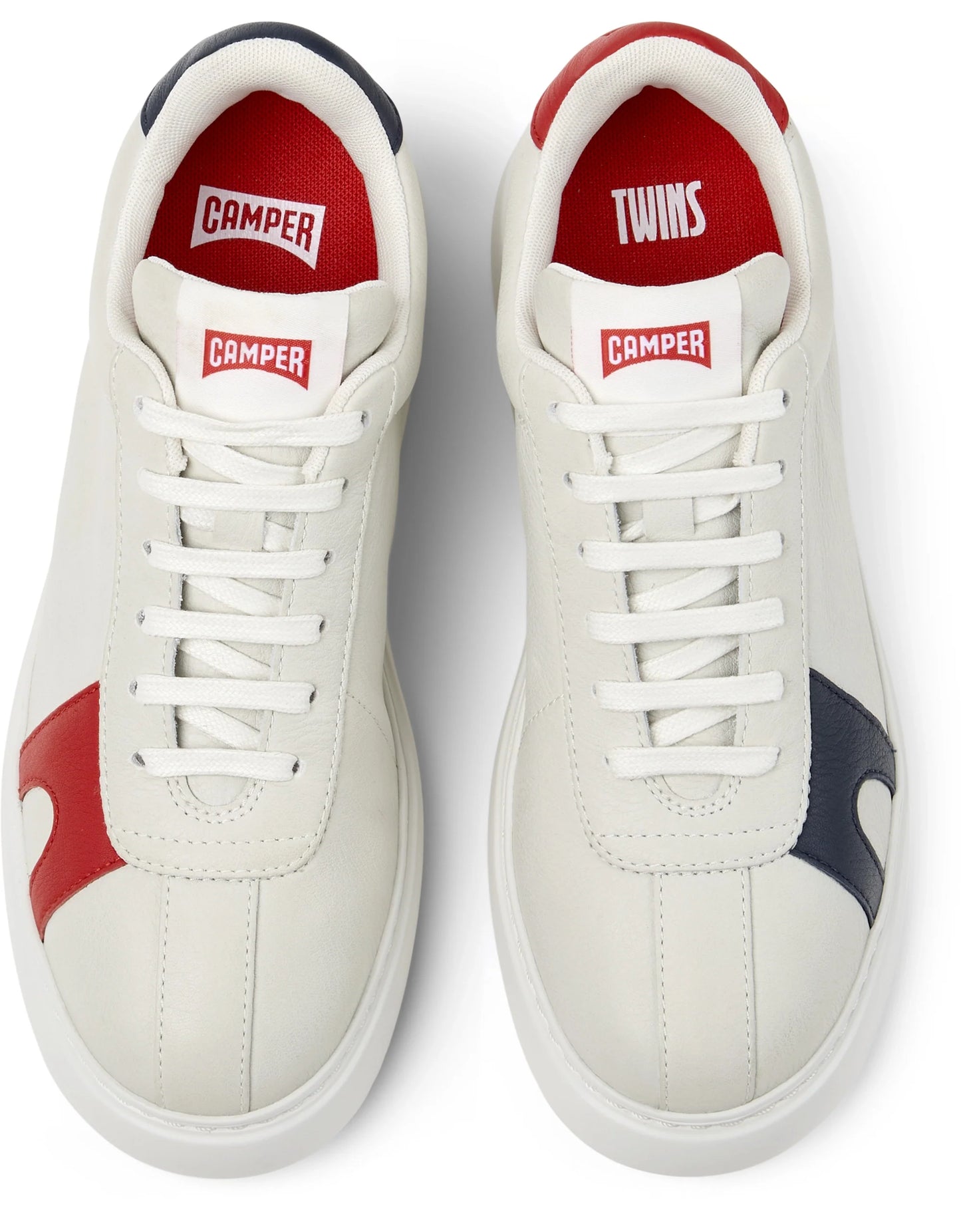 Sneakers Para Mujer De La Marca Camper Modelo Tws Ozette Houston,Sel.Barco/K21Bio Houston De Color Blanco