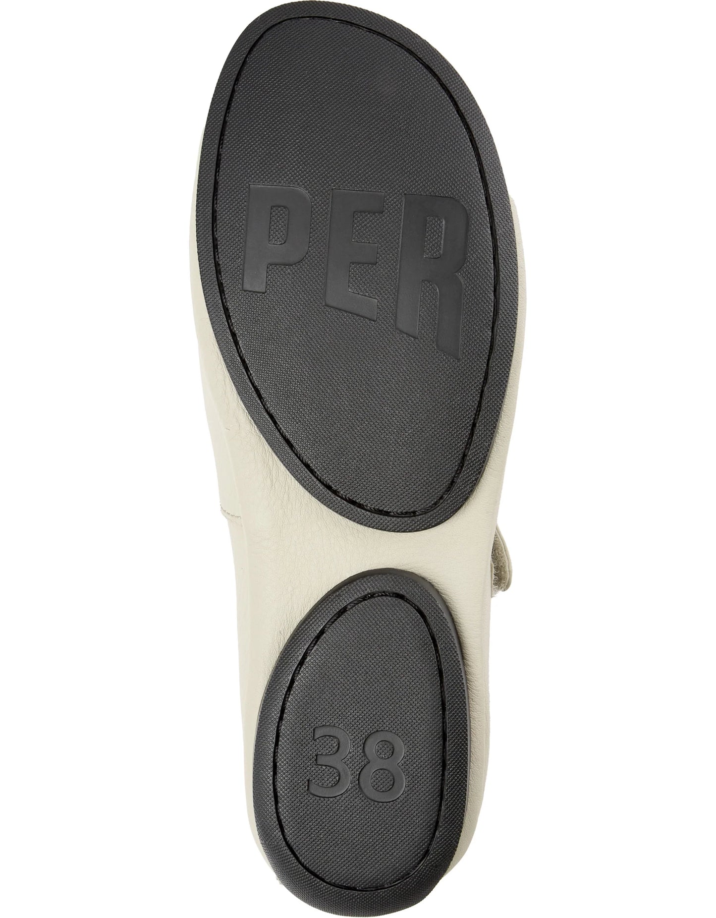 Mocasines Para Mujer De La Marca Camper Modelo Right Nina Sella Hely/Isla Ry Negro De Color Beige