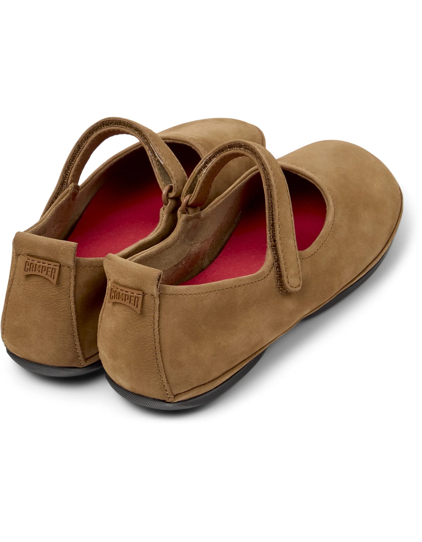 Mocasines Para Mujer De La Marca Camper Modelo Right Nina Lara Area/Isla Ry Negro De Color Marrón