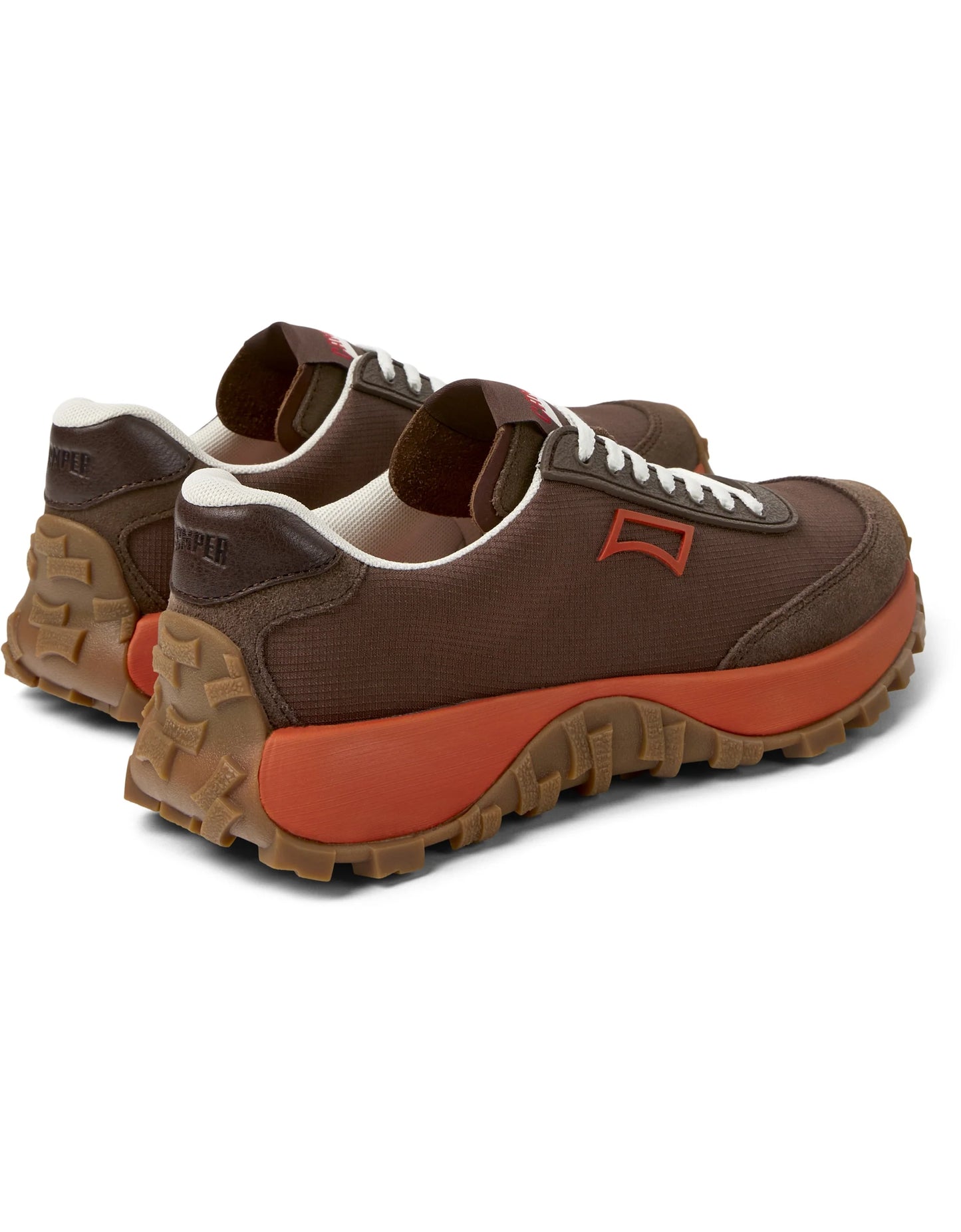 Sneakers Para Mujer De La Marca Camper Modelo Drift Trail Rug Oleo,Camisole Cola/Dtrail Geum-Miel De Color Marrón