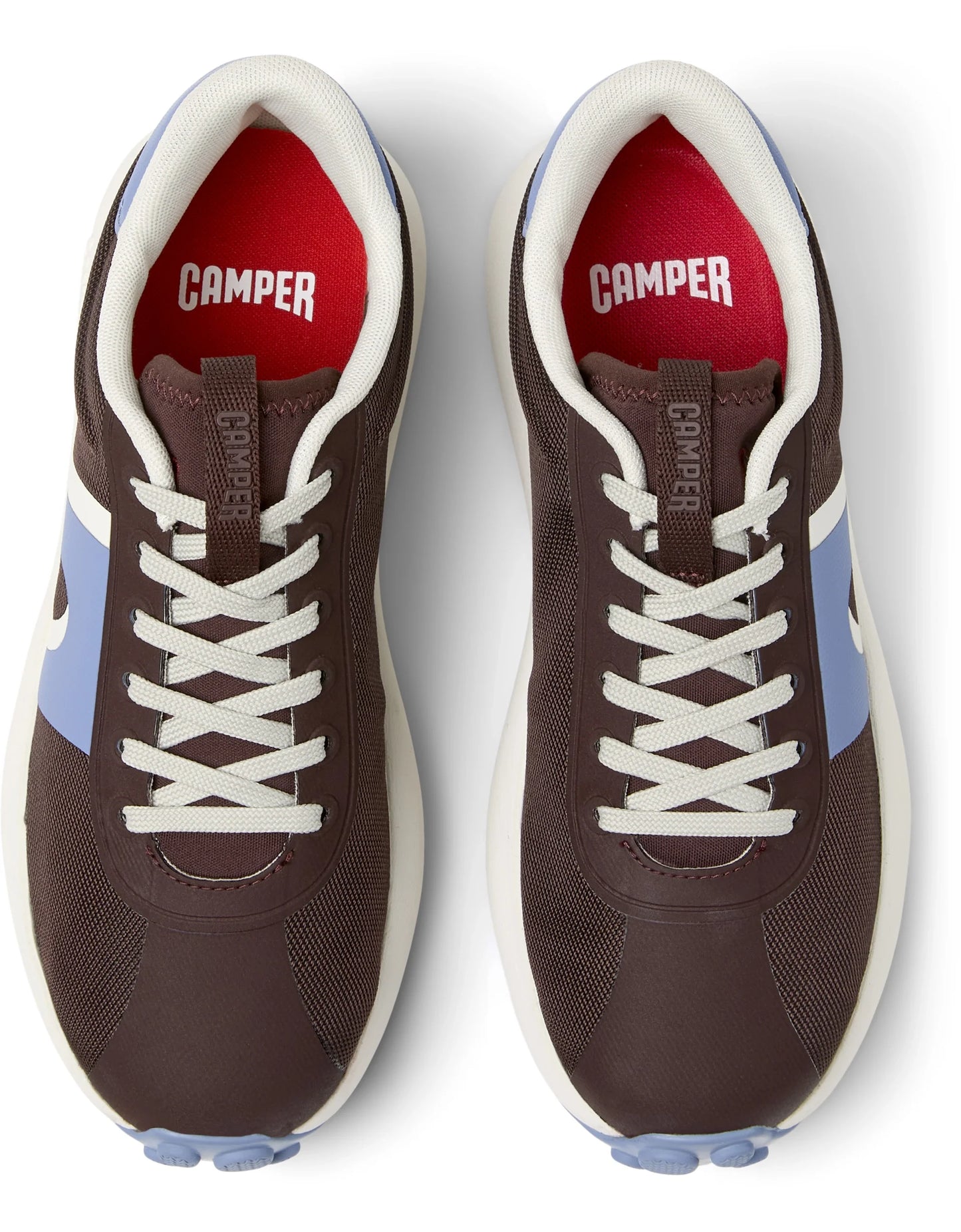 Sneakers Para Mujer De La Marca Camper Modelo Pelotas Athens Film Beizos,Pong Beizos/Path.Houst-Luar De Color Burdeos