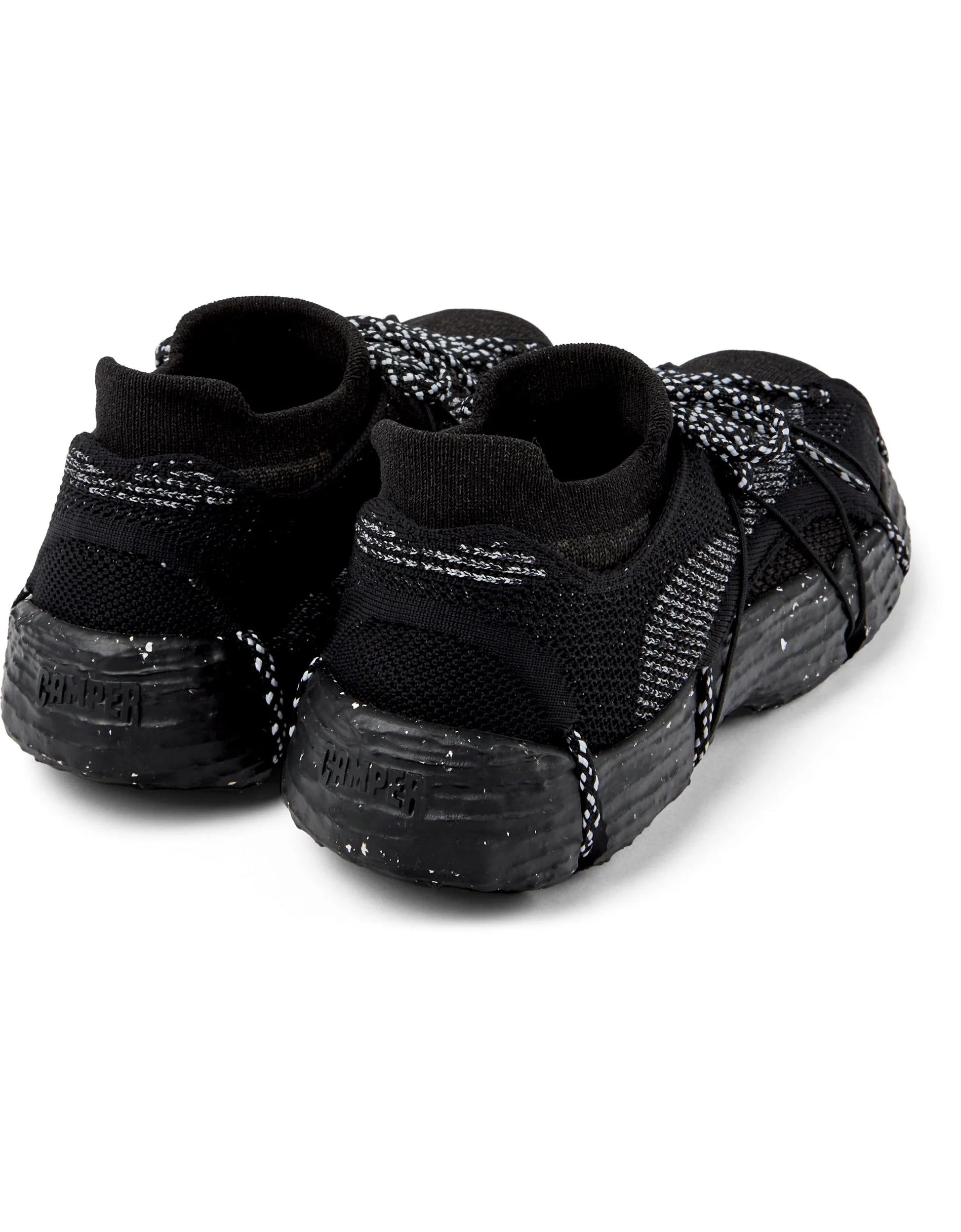 Sneakers Para Mujer De La Marca Camper Modelo Roku Knitted Negro-Magnet/Roku Ry Nero Multicolor
