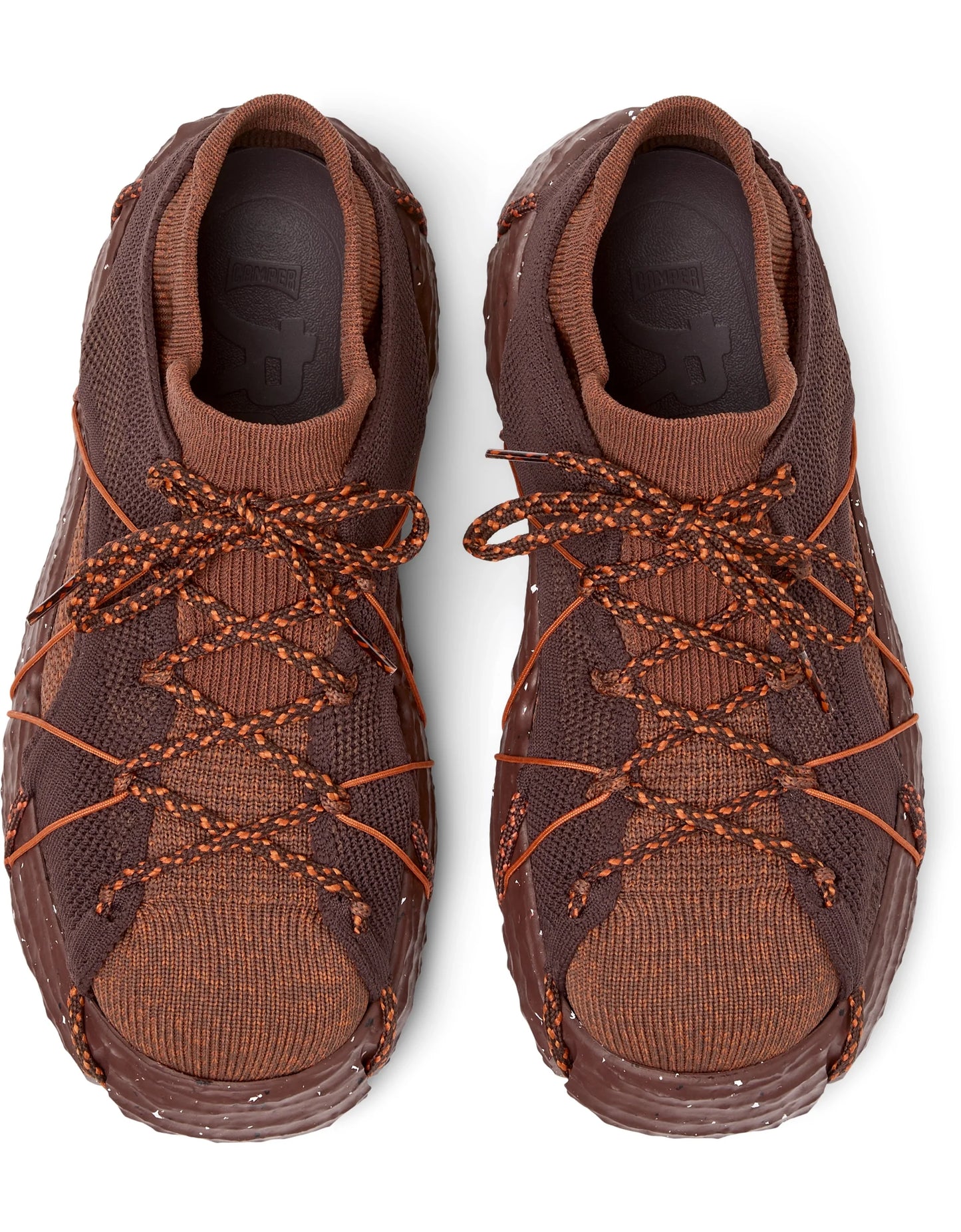 Sneakers Para Mujer De La Marca Camper Modelo Roku Knitted Beizos-Cola/Roku Beizos Multicolor