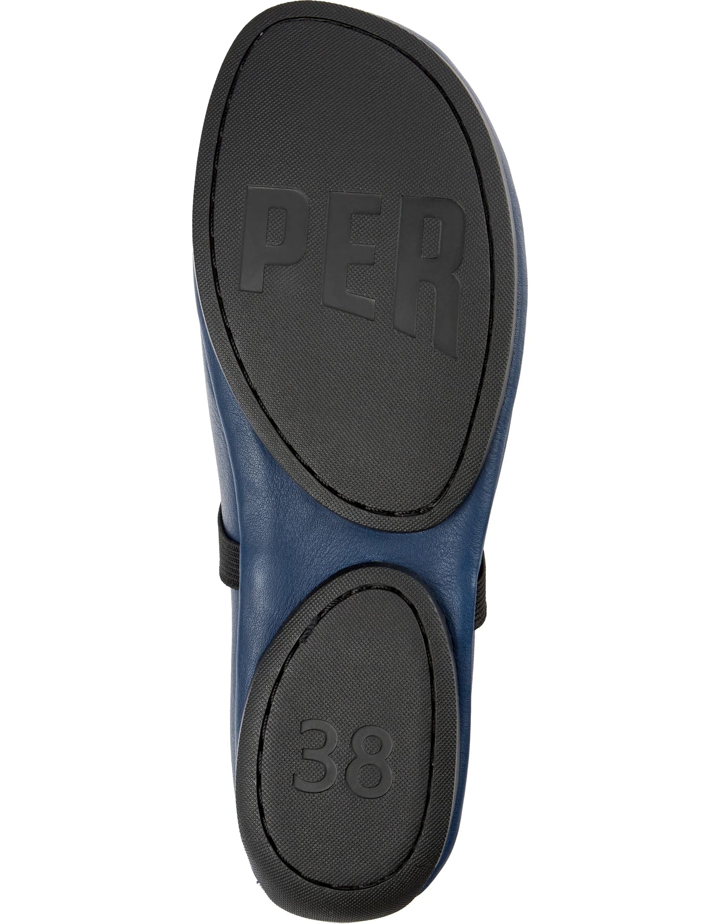 Mocasines Para Mujer De La Marca Camper Modelo Right Nina Gobi Yard/Isla Ry Negro De Color Azul