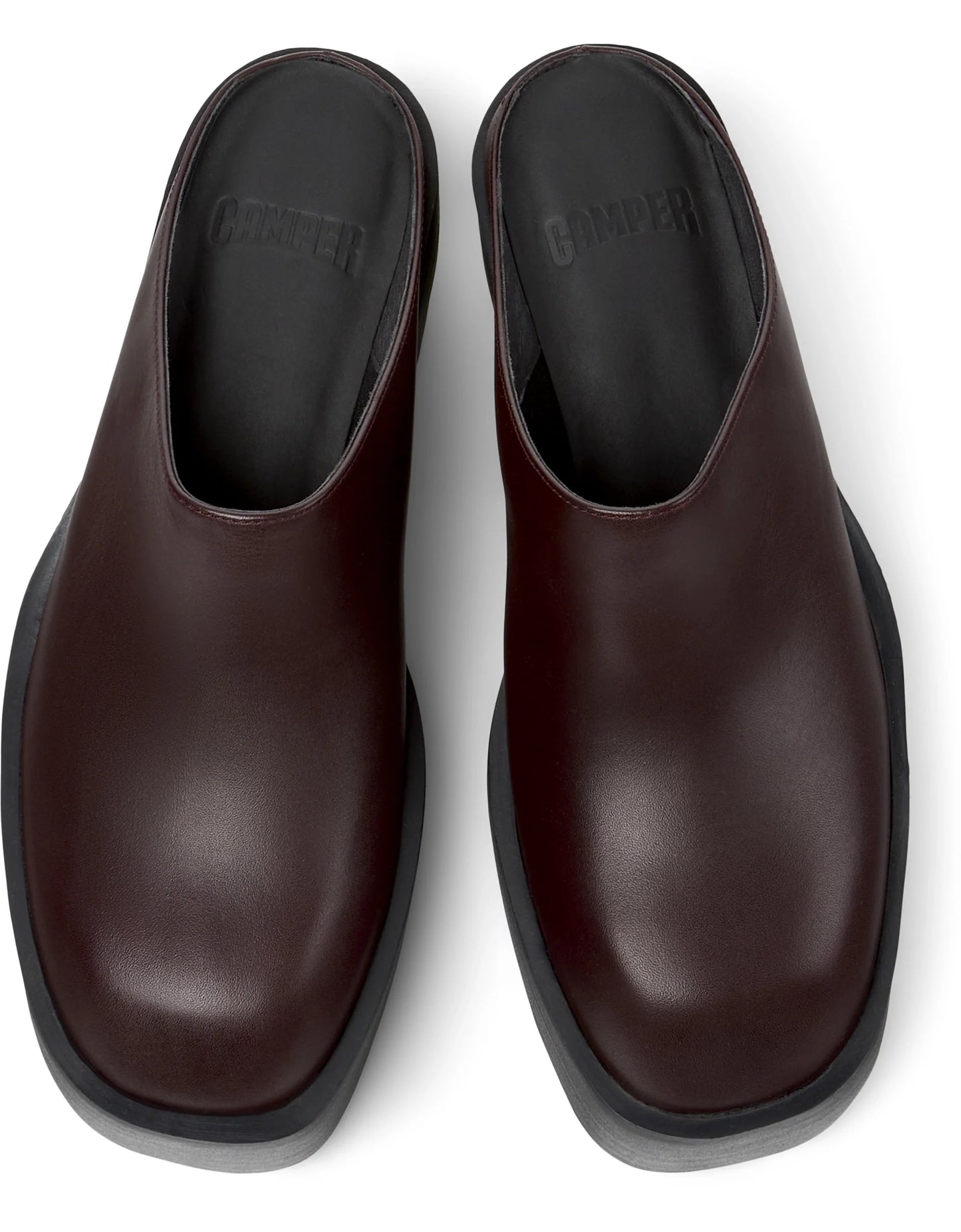 Zapatos Casual Para Mujer De La Marca Camper Modelo Billie Ultrasoft Beizos/Billie Negro De Color Burdeos