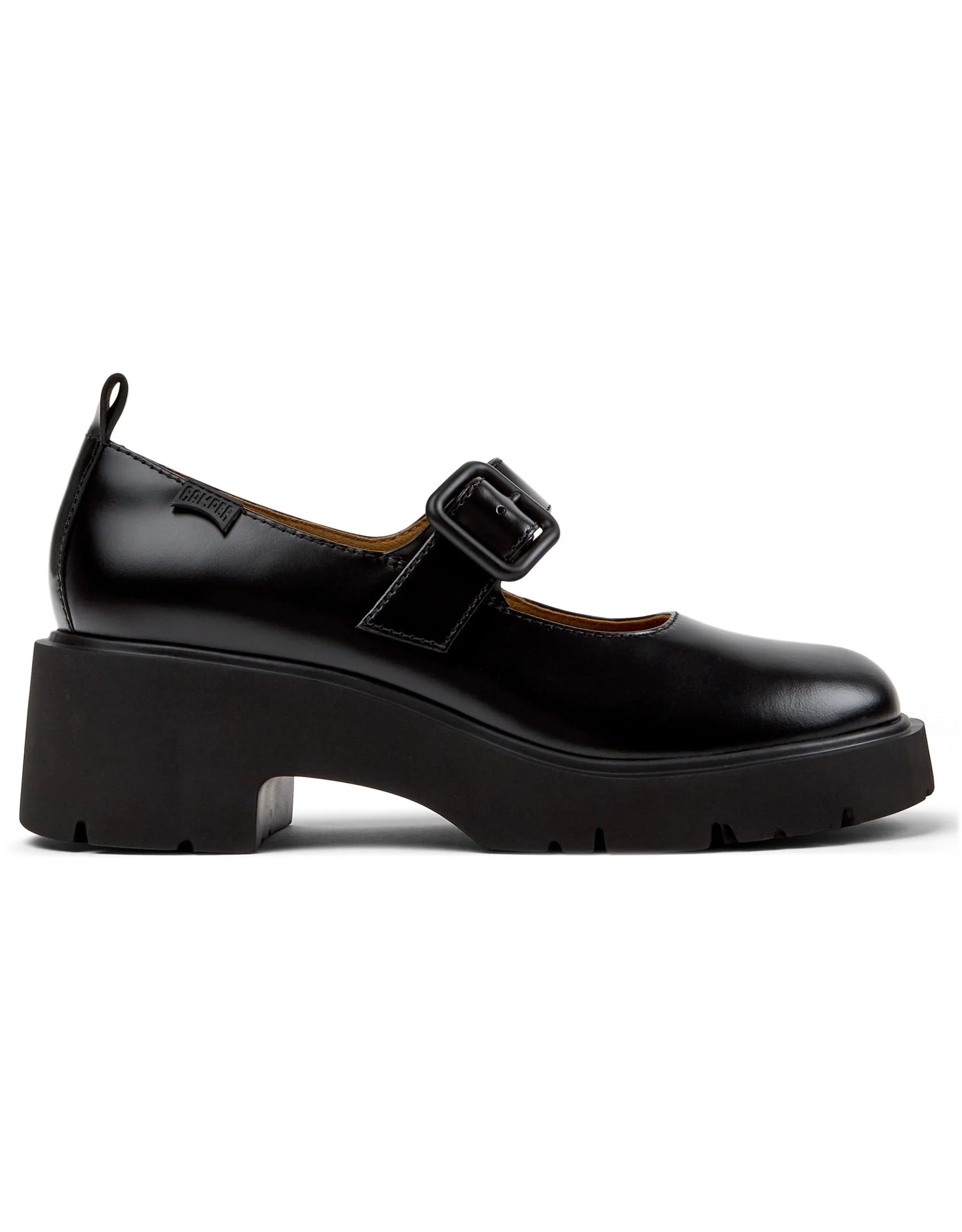 Mocasines Para Mujer De La Marca Camper Modelo Milah Mimi Negro/Milah Negro De Color Negro