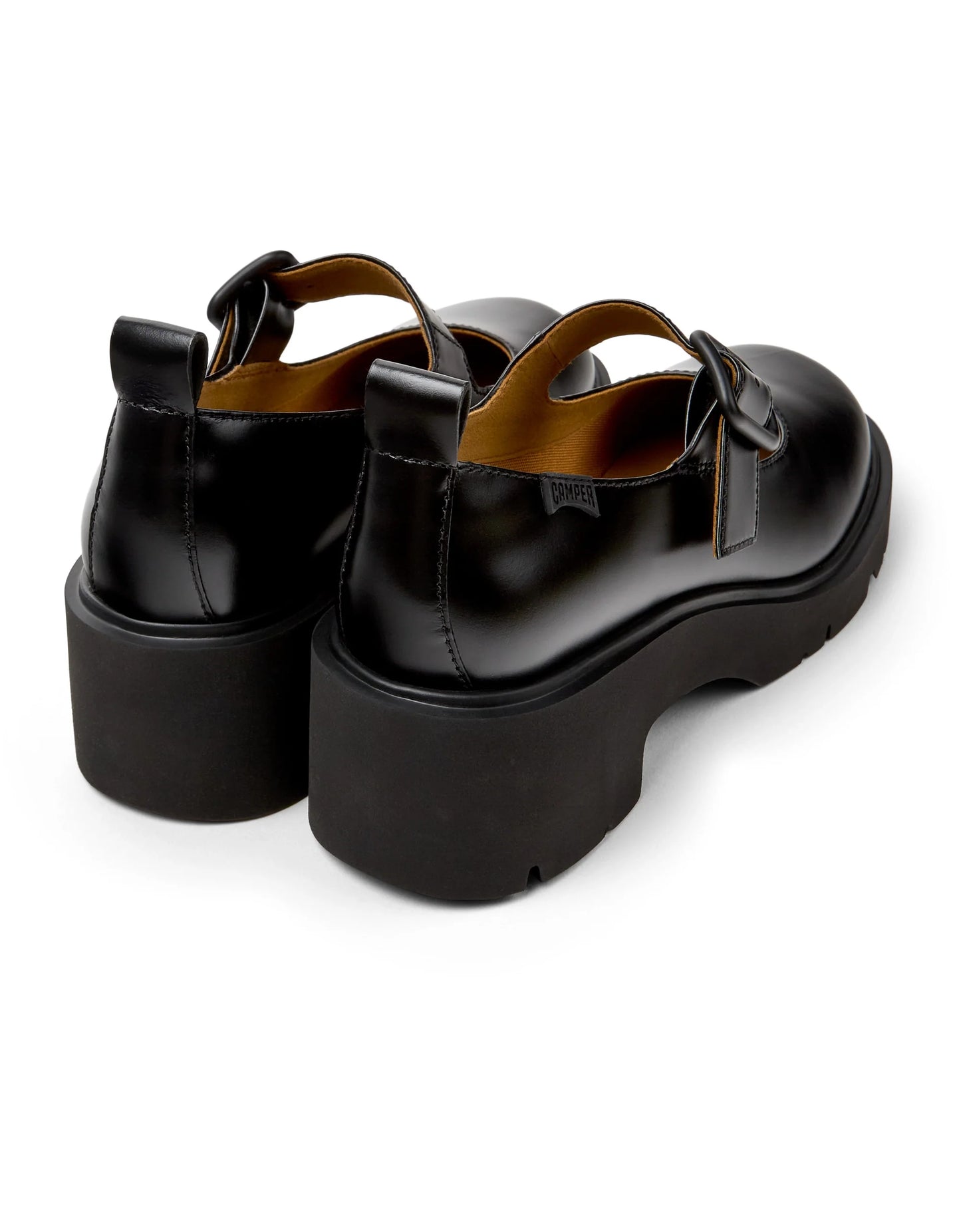 Mocasines Para Mujer De La Marca Camper Modelo Milah Mimi Negro/Milah Negro De Color Negro