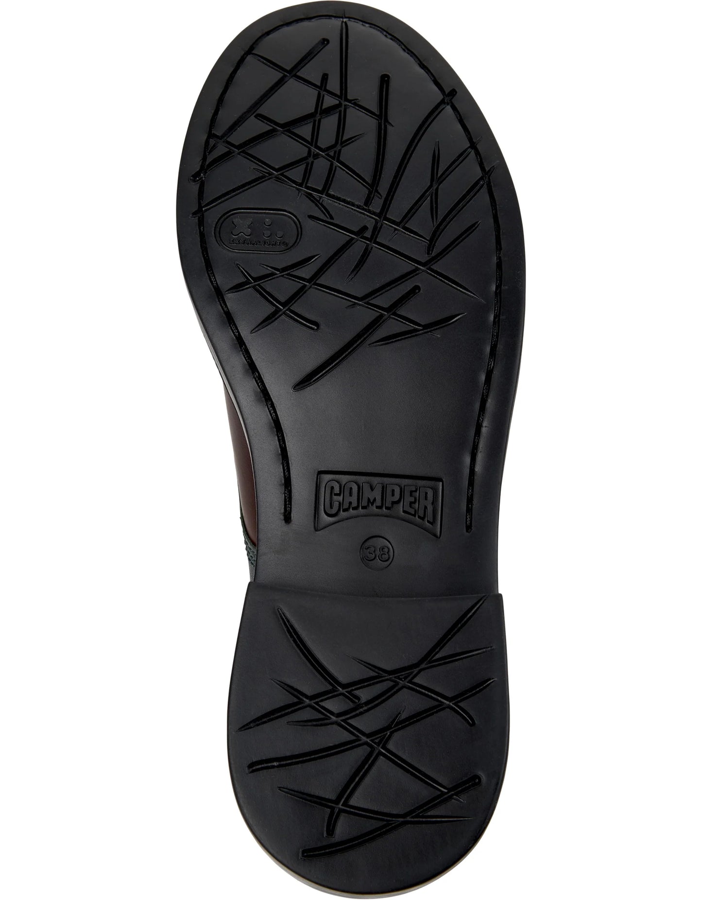 Zapatos Casual Para Mujer De La Marca Camper Modelo Tws Campus Cola,Gobi Luar/Dean Negro Multicolor