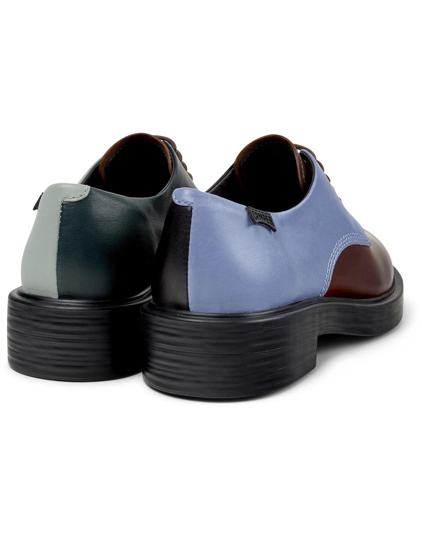 Zapatos Casual Para Mujer De La Marca Camper Modelo Tws Campus Cola,Gobi Luar/Dean Negro Multicolor