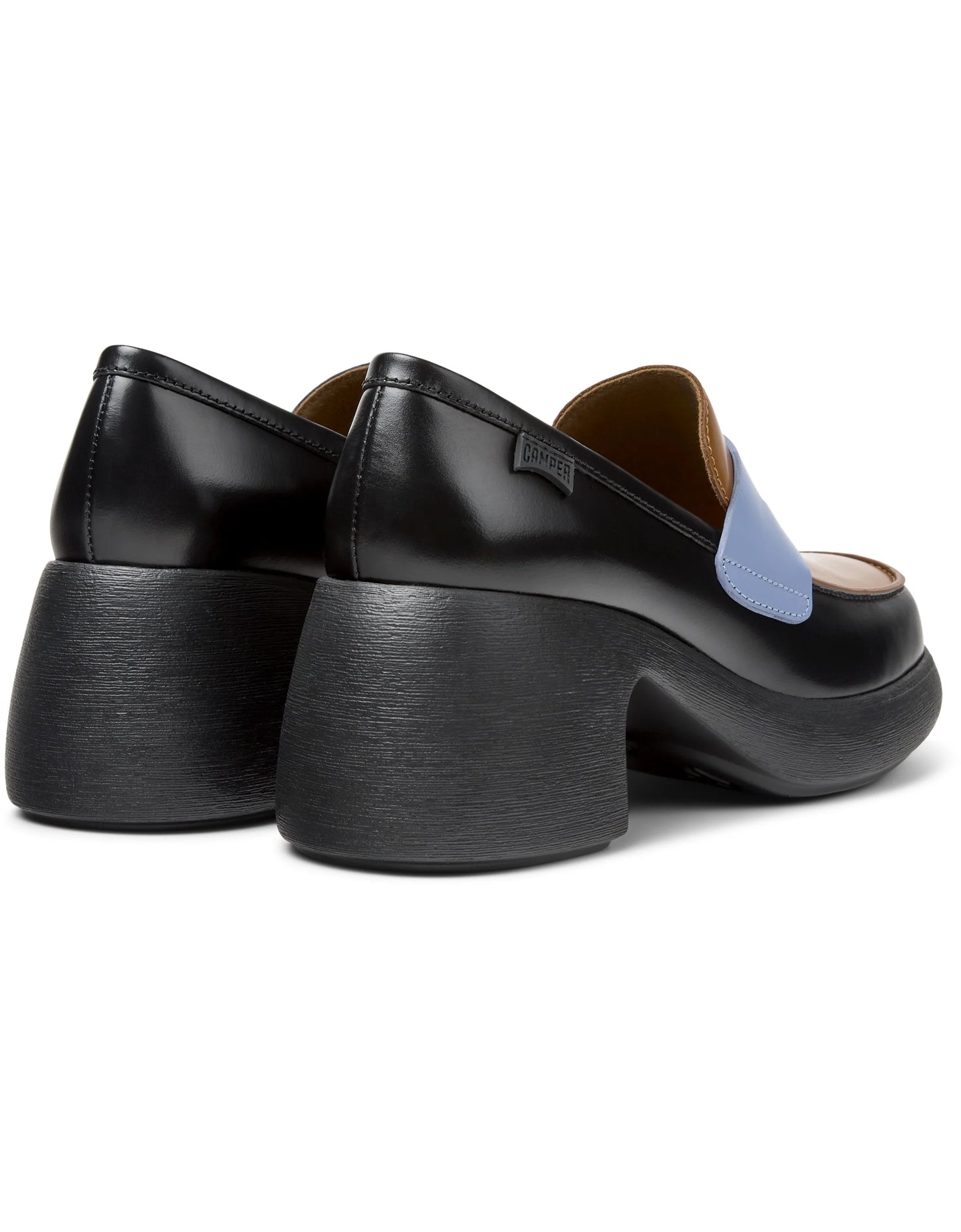 Mocasines Para Mujer De La Marca Camper Modelo Tws Mimi Negro,Igar/Thelma Ii Negro Multicolor