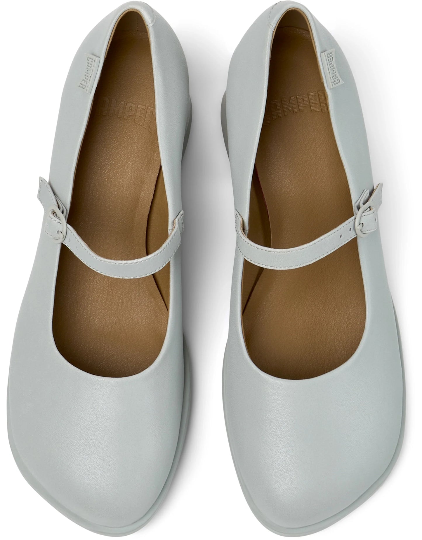 Mocasines Para Mujer De La Marca Camper Modelo Kora Nappon Lunatic/Kora Nappon Lunatic De Color Gris