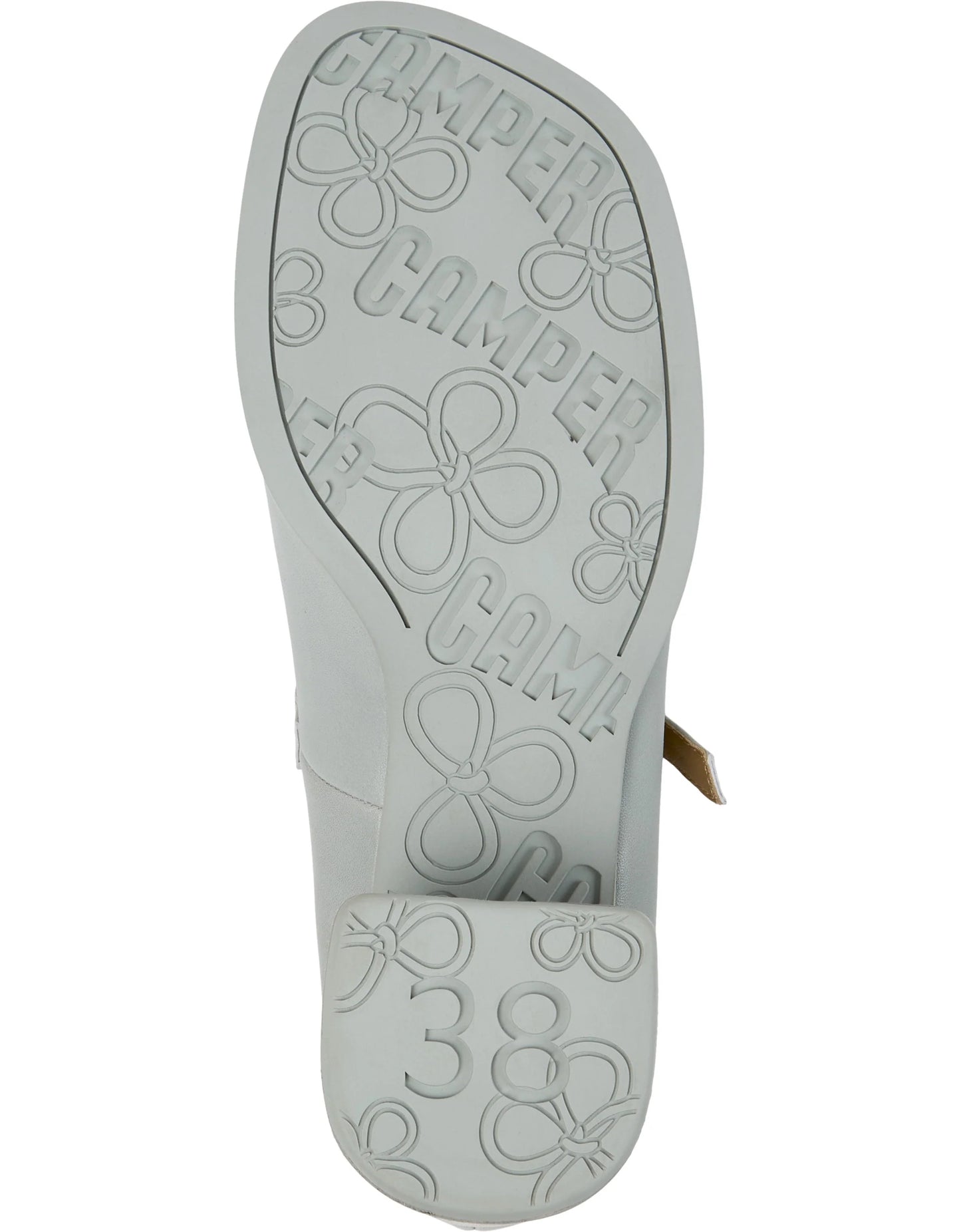 Mocasines Para Mujer De La Marca Camper Modelo Kora Nappon Lunatic/Kora Nappon Lunatic De Color Gris