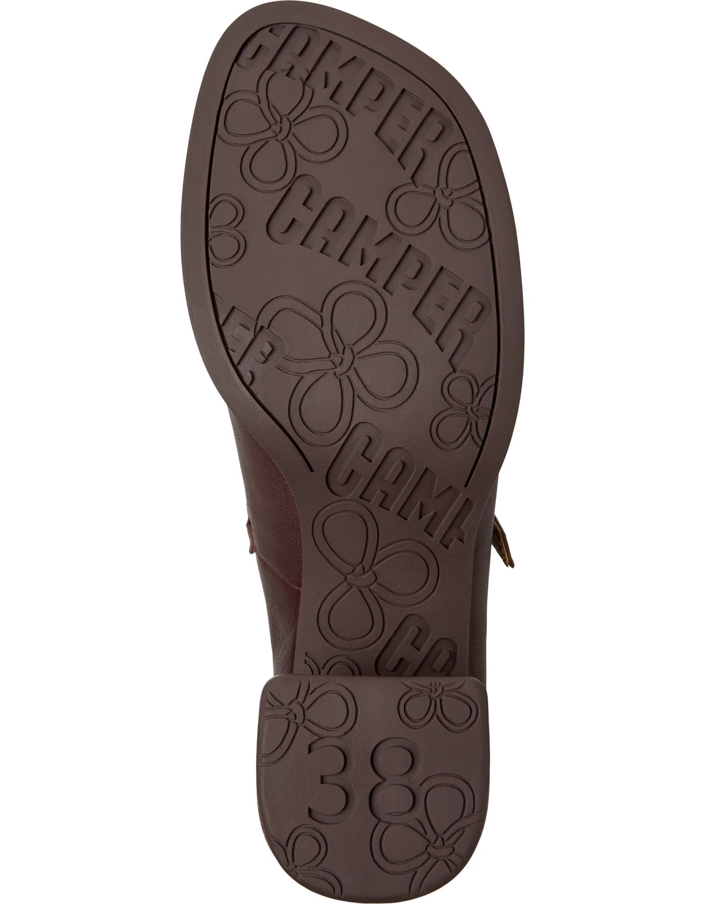 Mocasines Para Mujer De La Marca Camper Modelo Kora Nappon Beizos/Kora Nappon Beizos De Color Burdeos
