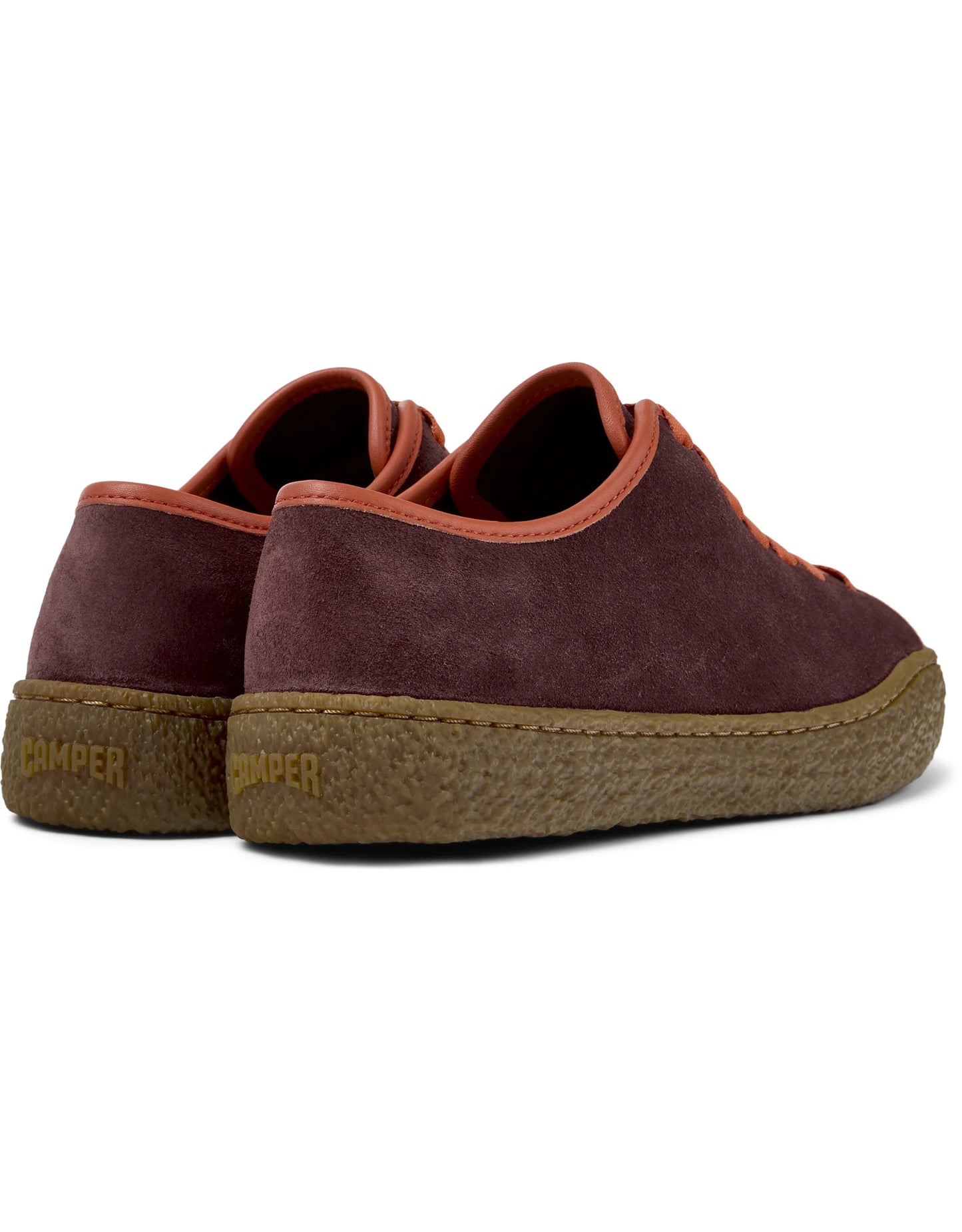Zapatos Casual Para Mujer De La Marca Camper Modelo Peu Terreno Pello Beizos,Gobi Geum/Peu Terreno Miel De Color Burdeos