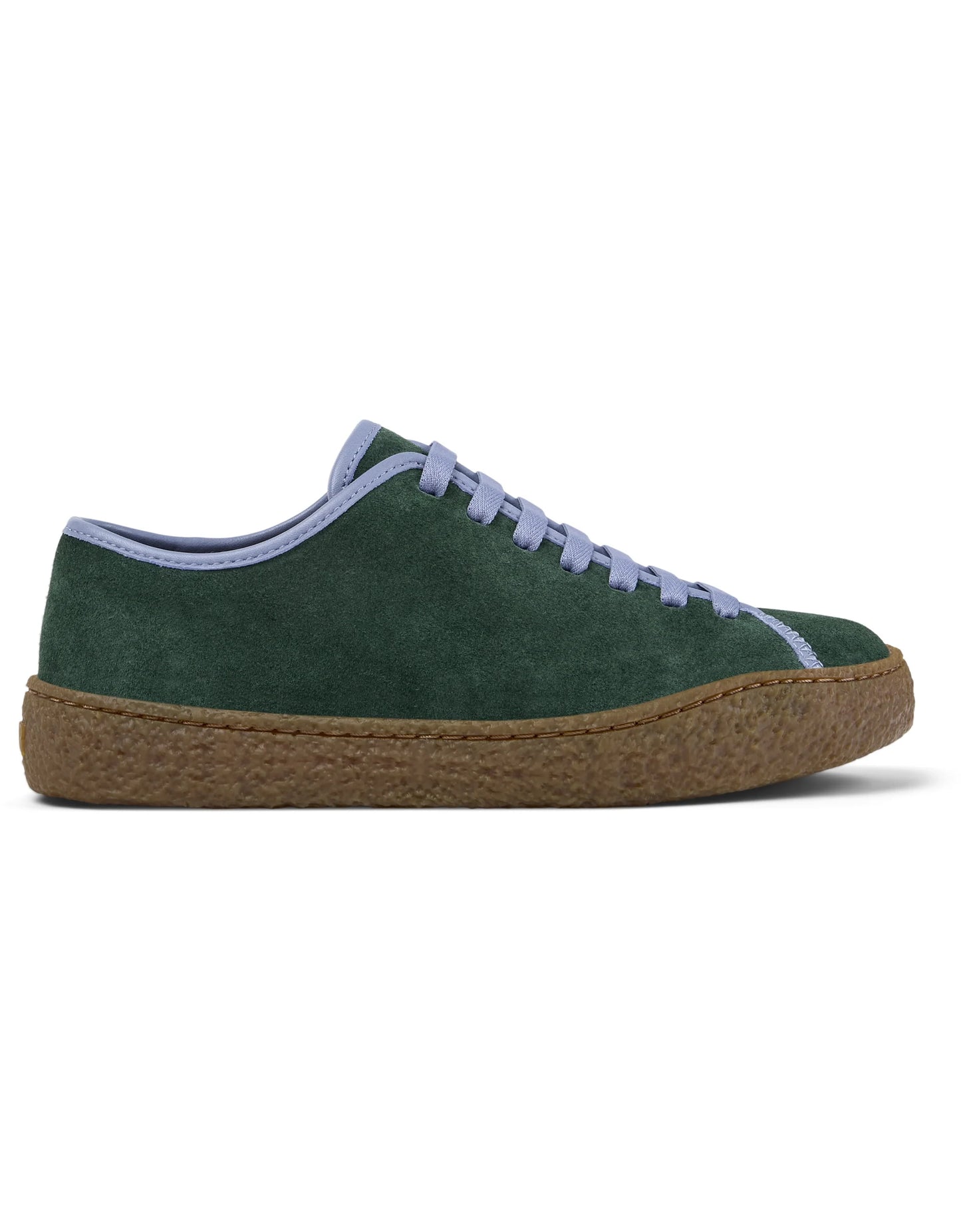 Zapatos Casual Para Mujer De La Marca Camper Modelo Peu Terreno Pello Arume,Gobi Luar/Peu Terreno Miel De Color Verde