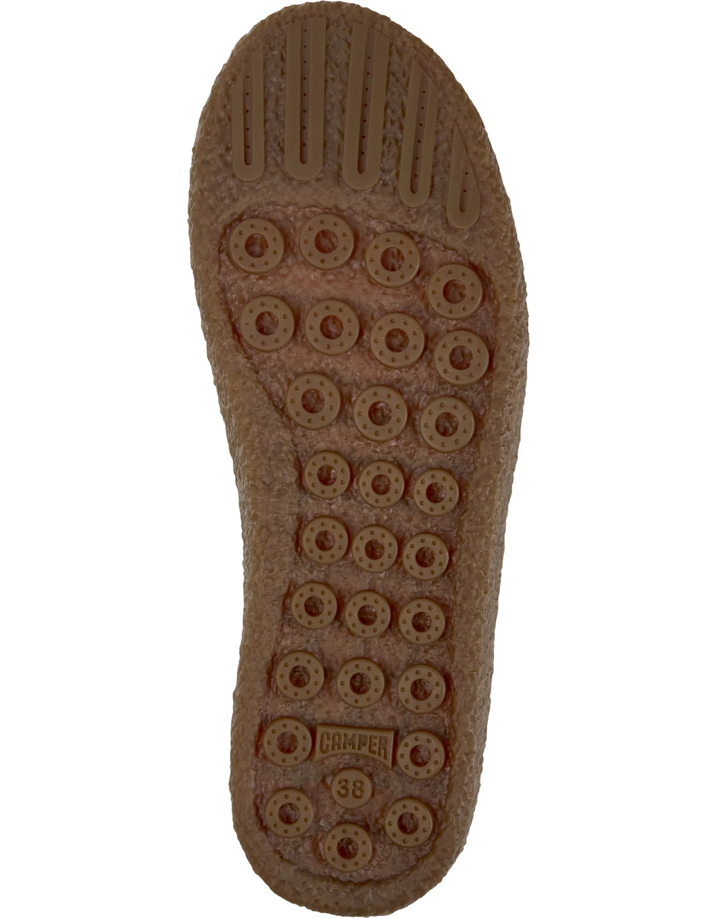 Zapatos Casual Para Mujer De La Marca Camper Modelo Peu Terreno Pello Arume,Gobi Luar/Peu Terreno Miel De Color Verde