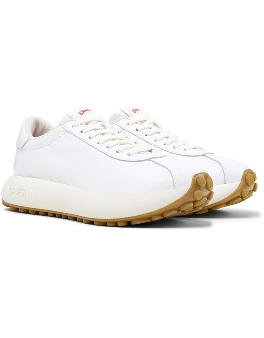 Sneakers Para Mujer De La Marca Camper Modelo Pelotas Athens Rebound Optic/Pathens Houston-Miel De Color Blanco