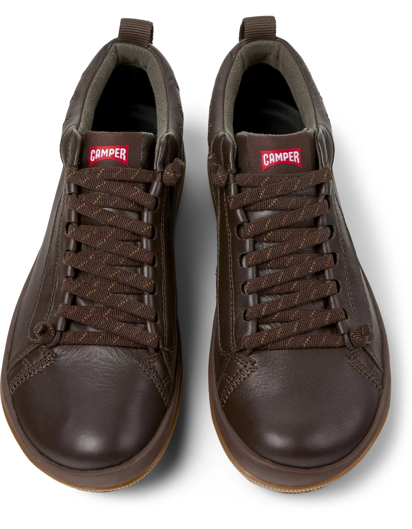 Botas Para Hombre De La Marca Camper Modelo Peu Pista Gm Guard Umber/Trail Cola-Miel De Color Marrón