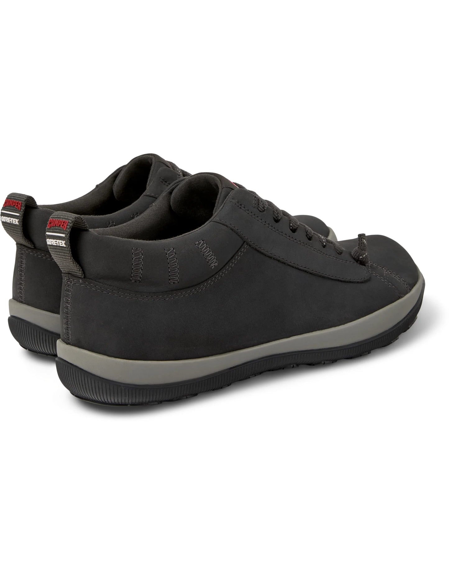 Botas Para Hombre De La Marca Camper Modelo Peu Pista Gm Travelbuck Meteor/Trail Somera-Negro De Color Gris