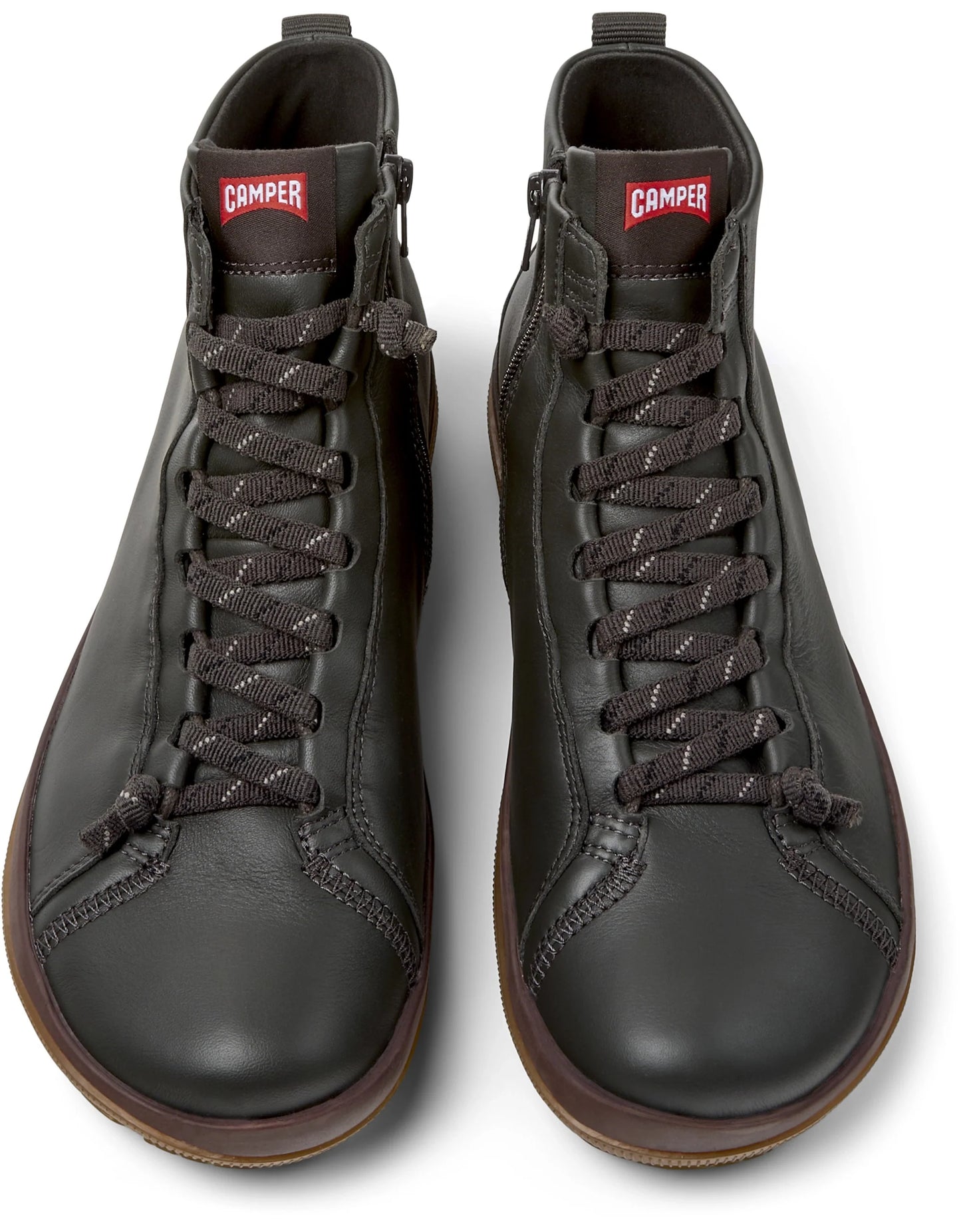 Botas Para Hombre De La Marca Camper Modelo Peu Pista Gm Guard Meteor/Trail Cola-Miel De Color Gris