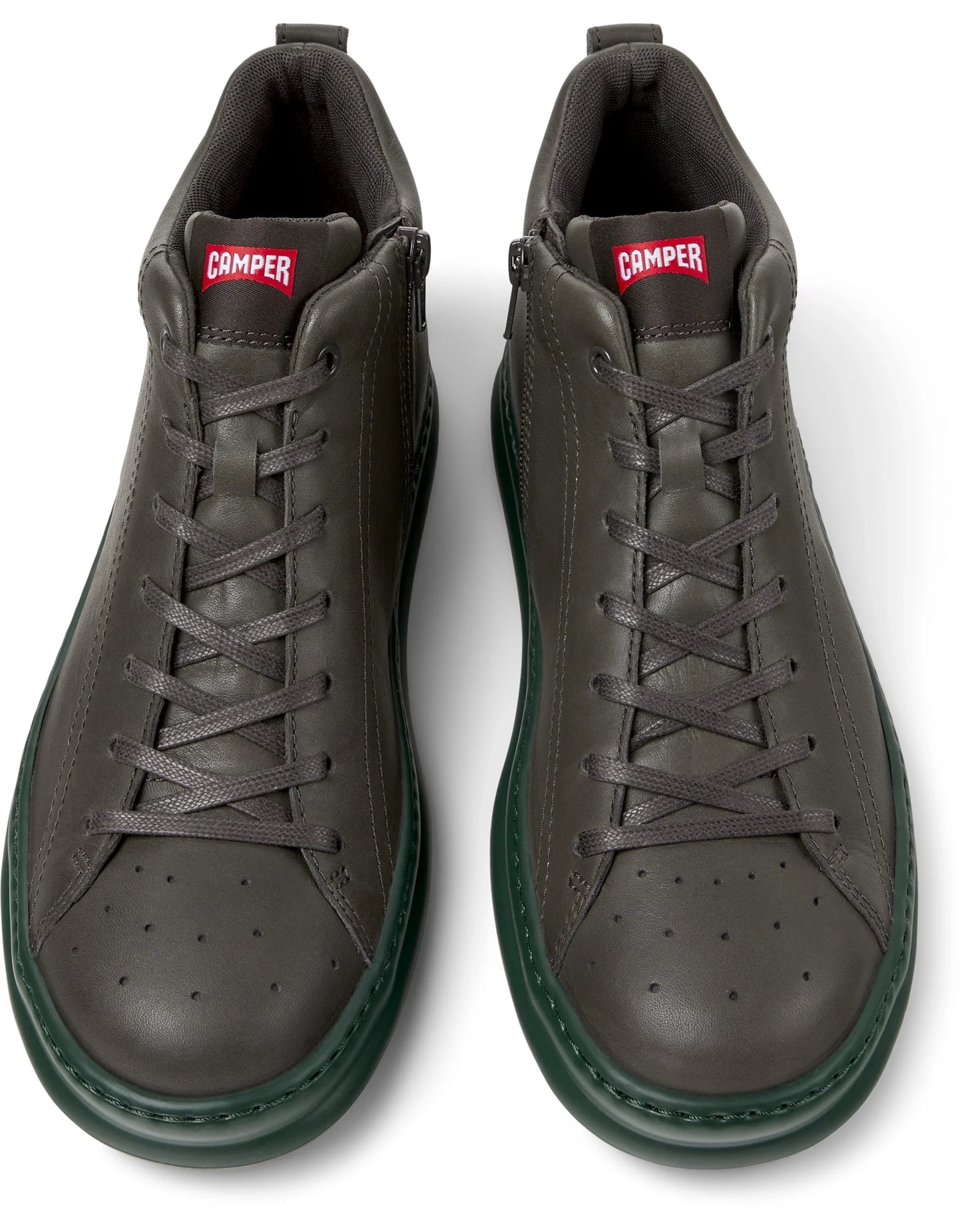 Sneakers Para Hombre De La Marca Camper Modelo Runner Four Ultrasoft Meteor/Runnerfour Arume De Color Gris