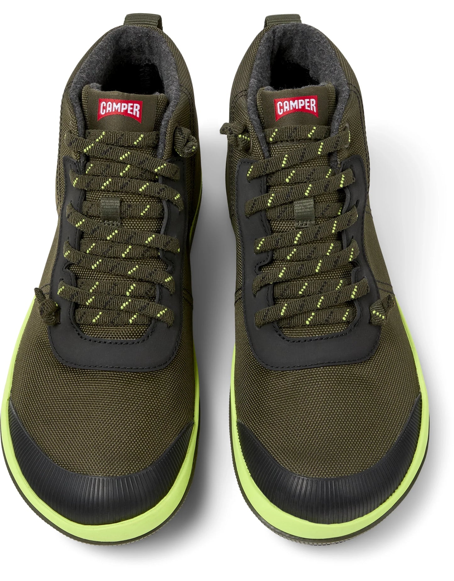 Botas Para Hombre De La Marca Camper Modelo Peu Pista Gm Pong Ufo/Trail Flavin-Ufo De Color Verde