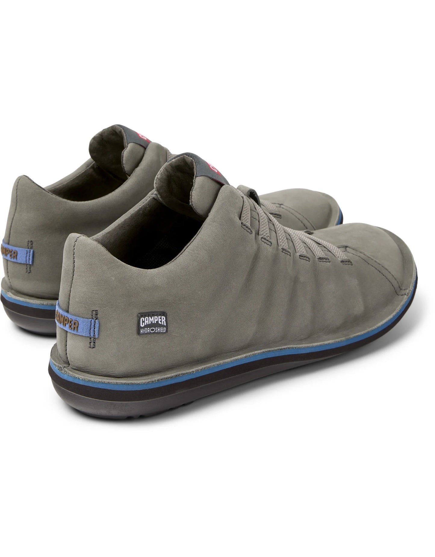 Botas Para Hombre De La Marca Camper Modelo Beetle Travelbuck Somera/Human Ry Pega-Marrone De Color Gris