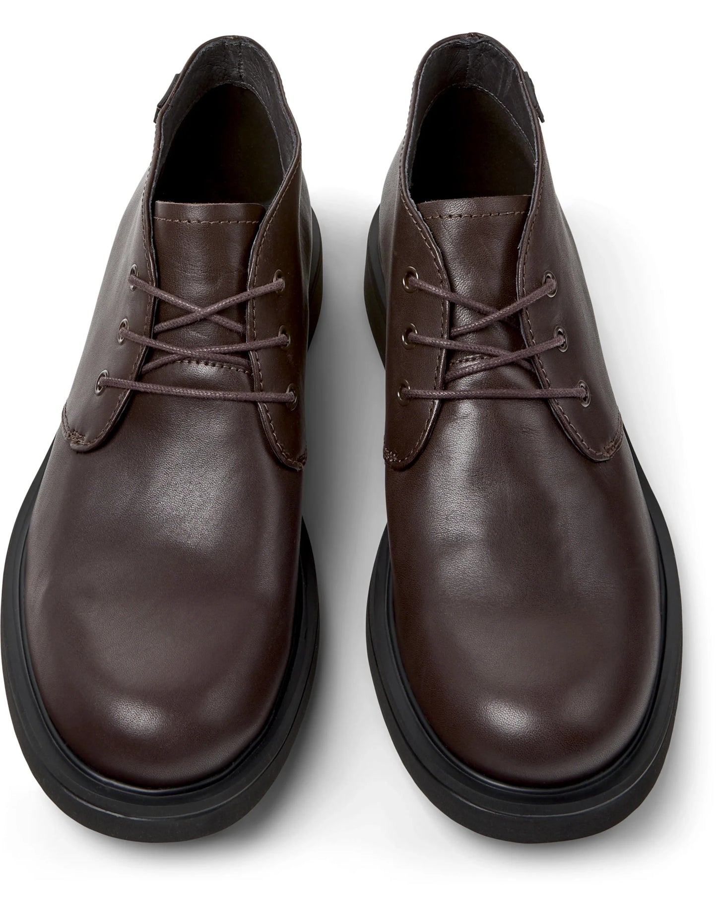 Botas Para Hombre De La Marca Camper Modelo Norman Domaine Umber/Norman Negro De Color Marrón