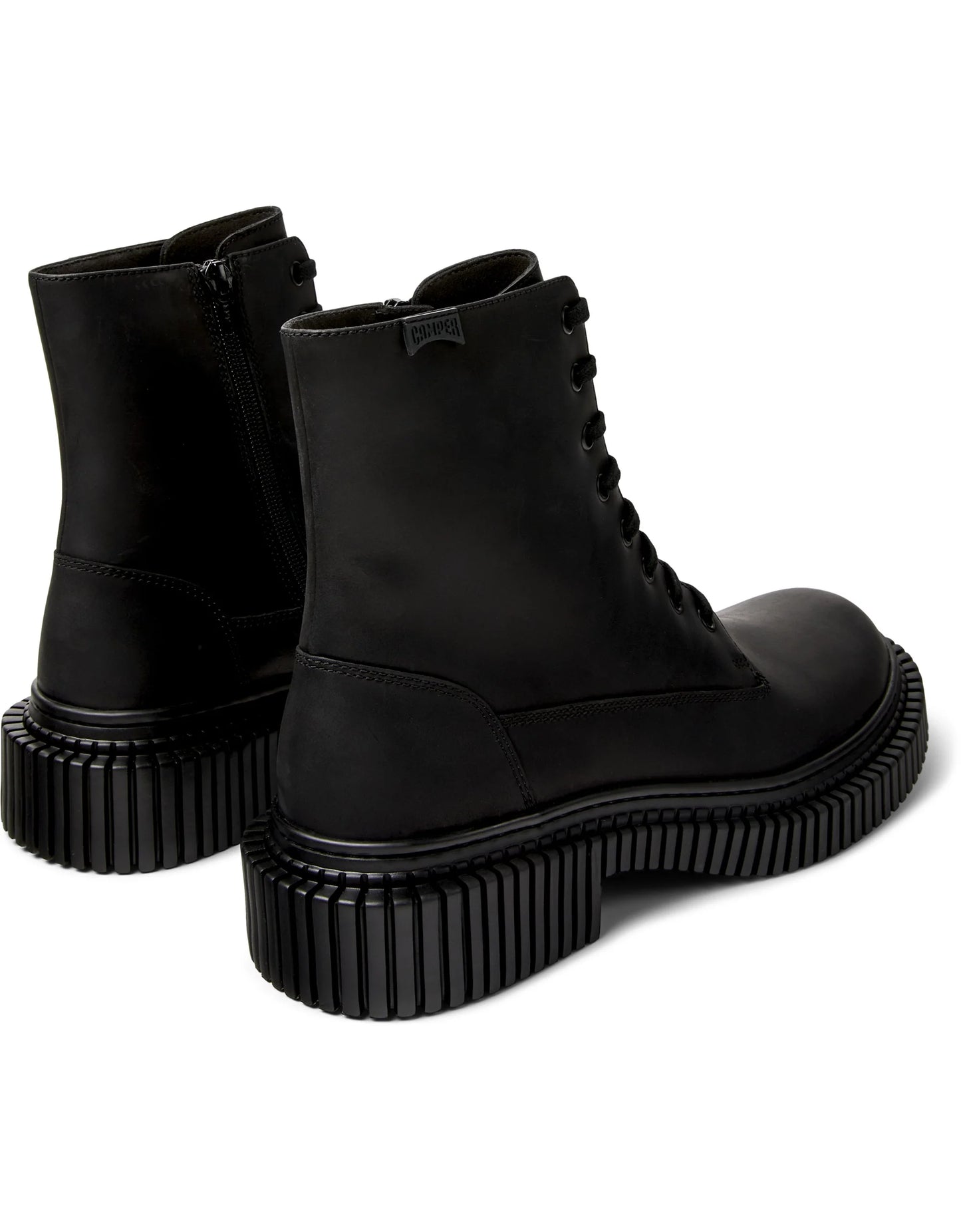 Botas Para Hombre De La Marca Camper Modelo Pix Berlin Crazyhorse Negro/Pix Berlin Negro De Color Negro