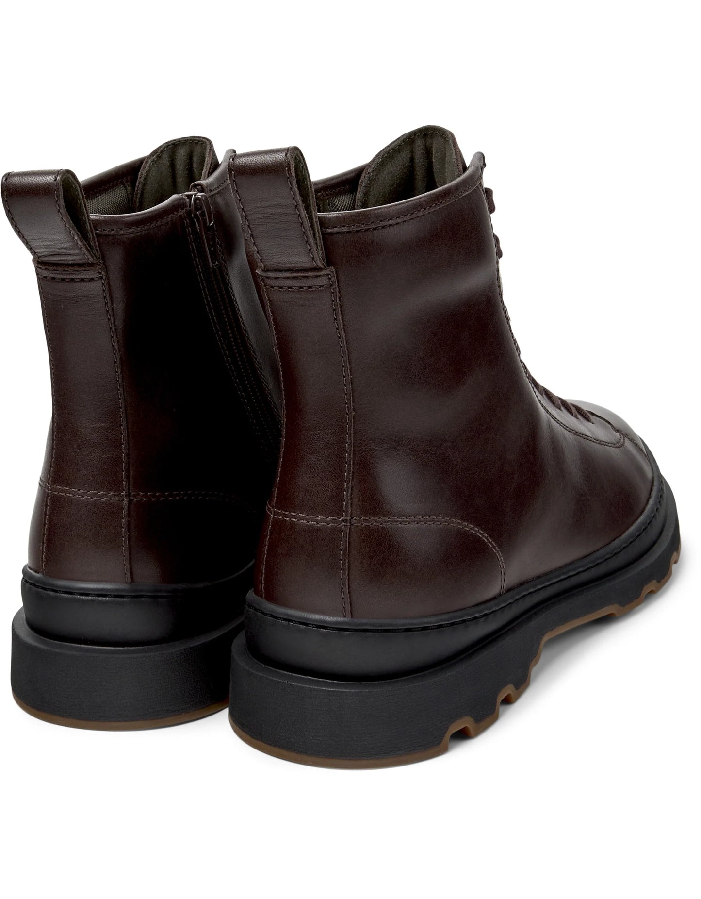 Botas Para Hombre De La Marca Camper Modelo Brutus+ Noray Umber/Brutus+ Negro-Miel De Color Marrón