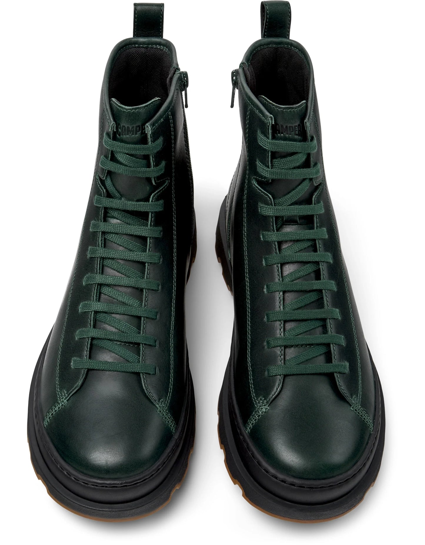Botas Para Hombre De La Marca Camper Modelo Brutus+ Noray Arume/Brutus+ Negro-Miel De Color Verde