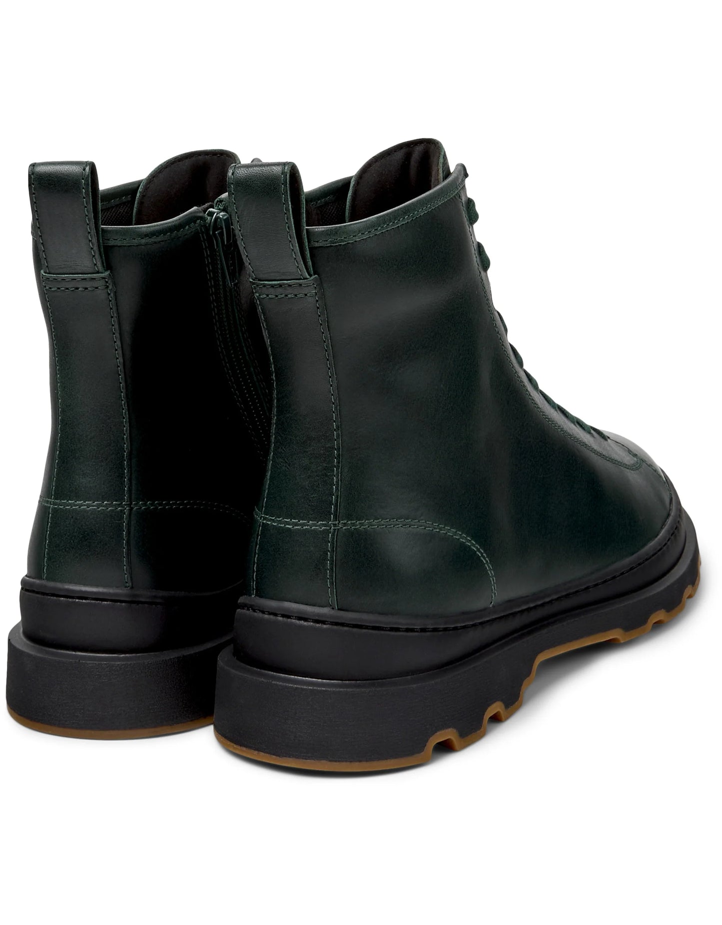 Botas Para Hombre De La Marca Camper Modelo Brutus+ Noray Arume/Brutus+ Negro-Miel De Color Verde