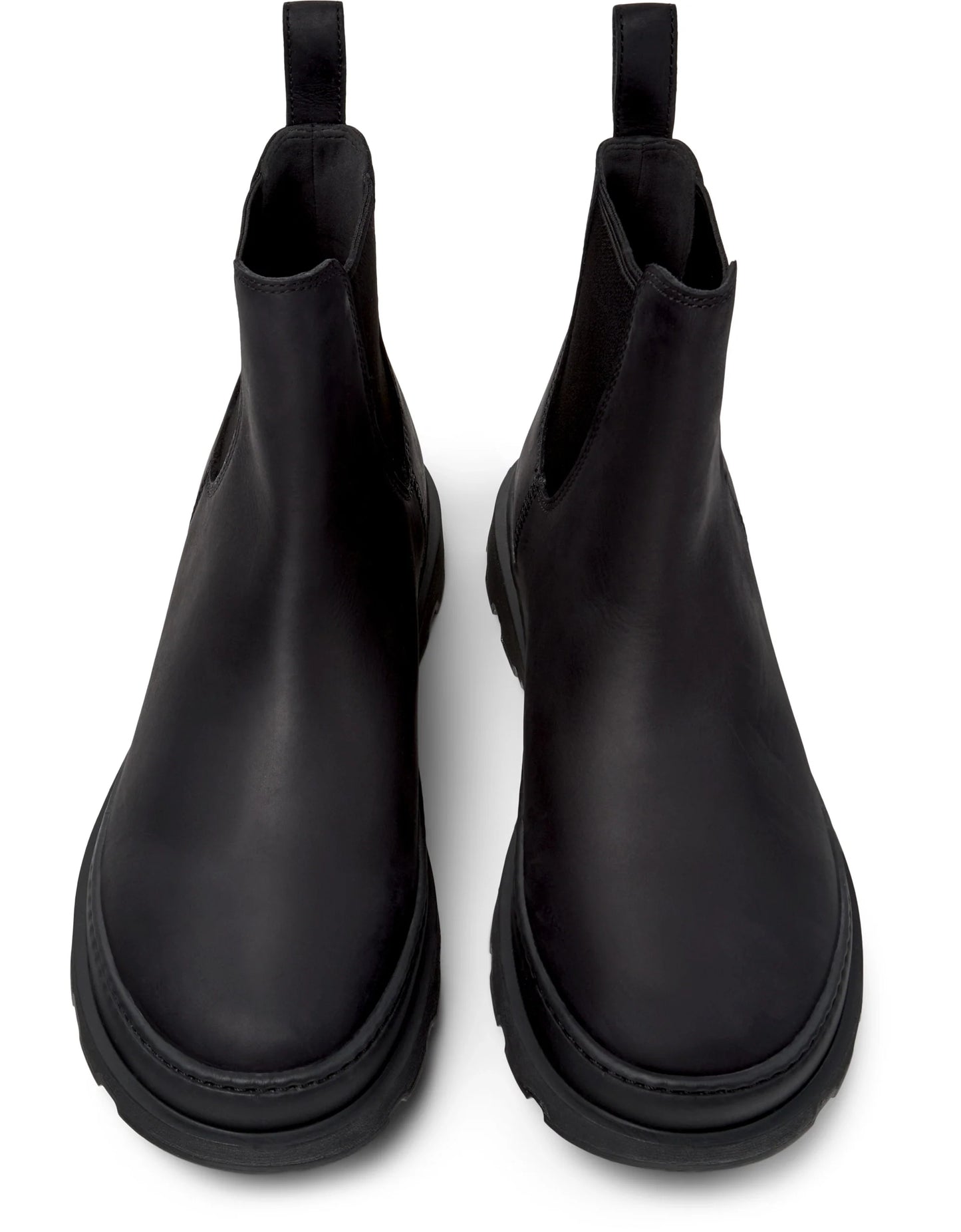 Botas Para Hombre De La Marca Camper Modelo Brutus+ Crazyhorse Negro/Brutus+ Negro De Color Negro