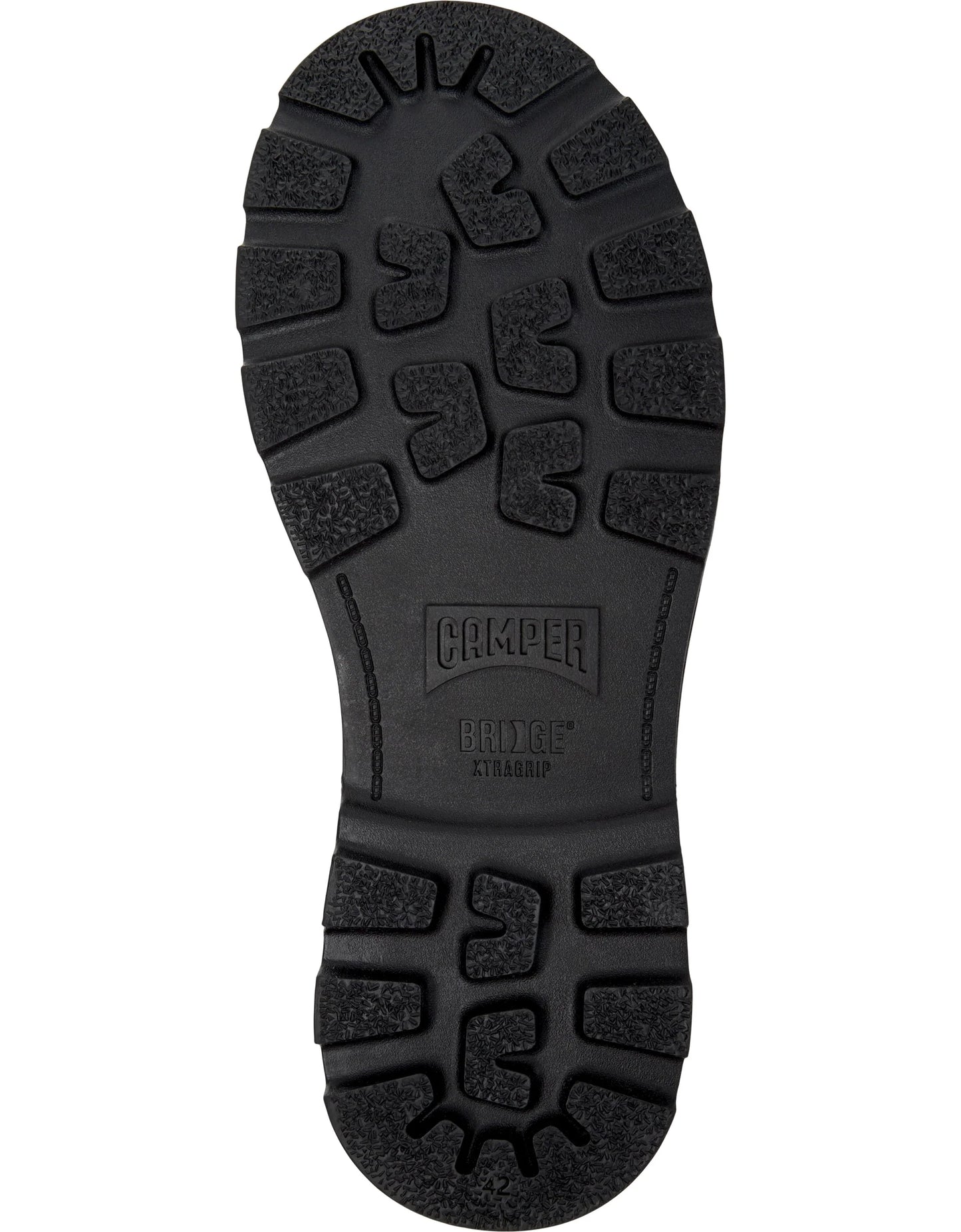 Botas Para Hombre De La Marca Camper Modelo Brutus+ Crazyhorse Negro/Brutus+ Negro De Color Negro