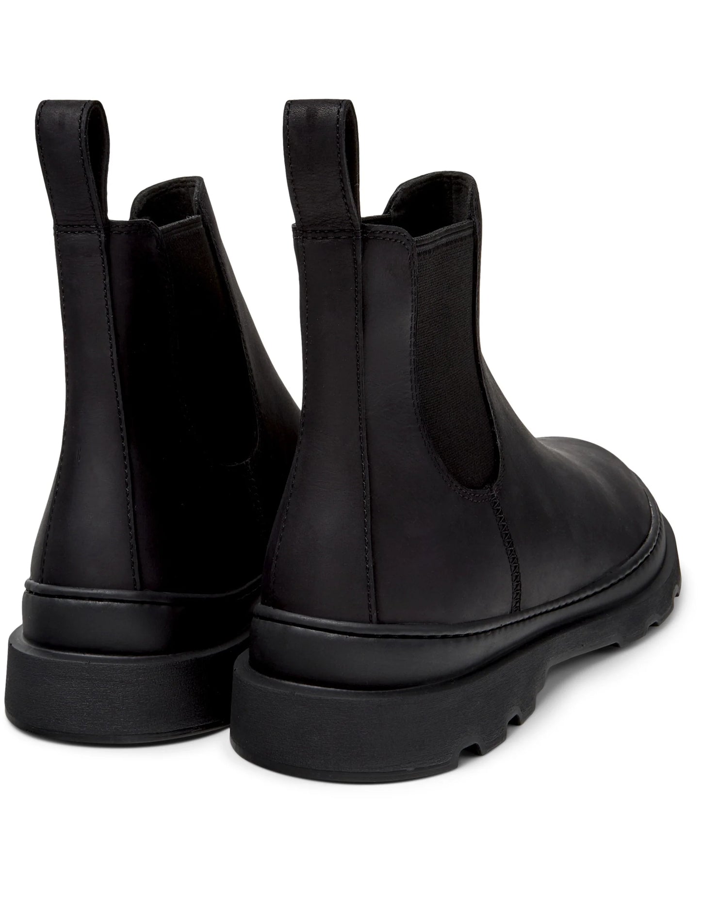 Botas Para Hombre De La Marca Camper Modelo Brutus+ Crazyhorse Negro/Brutus+ Negro De Color Negro