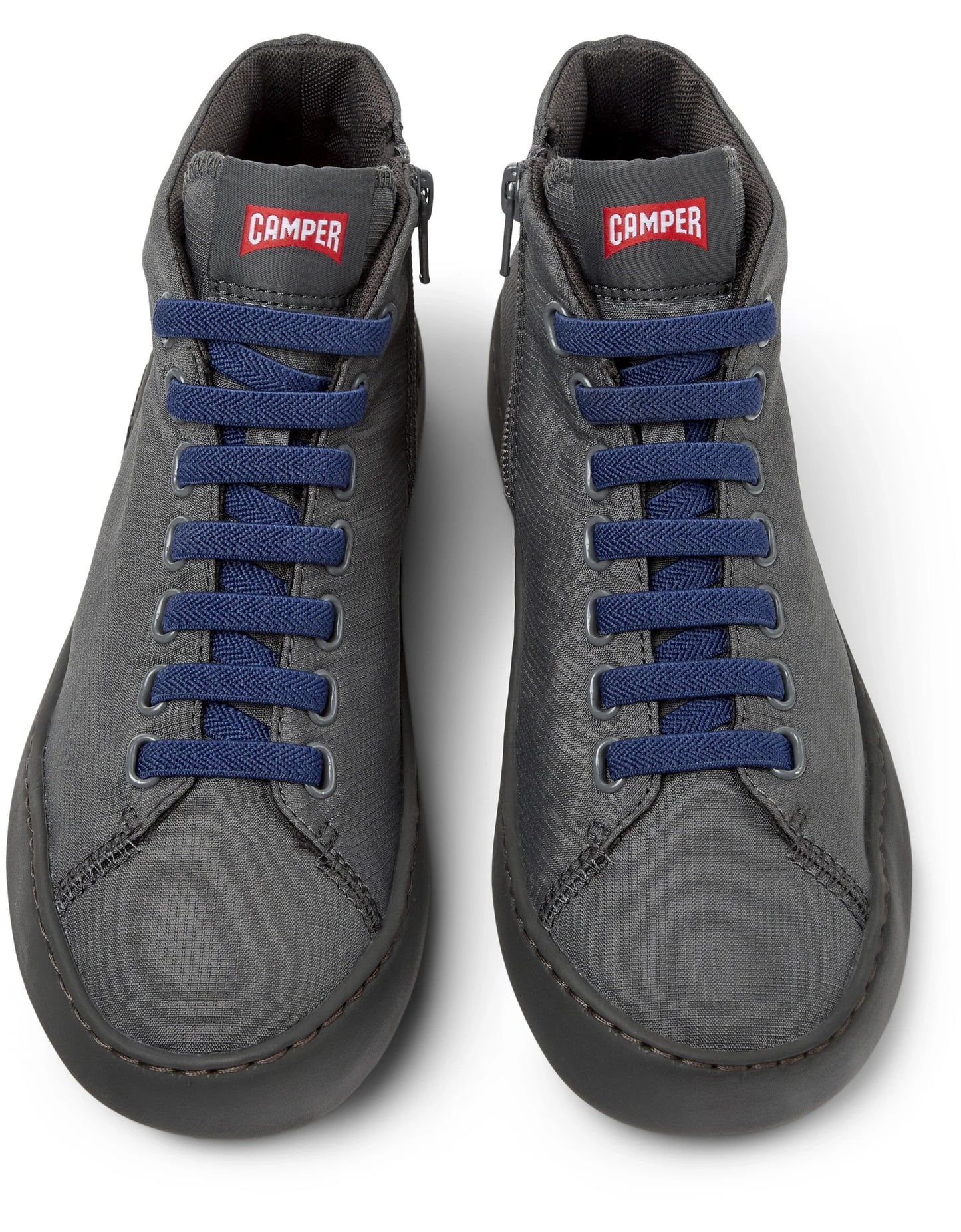 Sneakers Para Mujer De La Marca Camper Modelo Peu Touring Camisole Corvo/Touring Ry Meteor De Color Gris