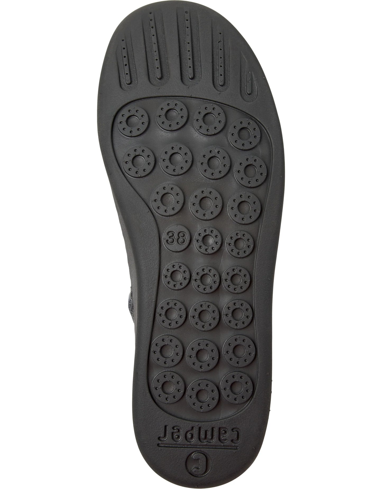 Sneakers Para Mujer De La Marca Camper Modelo Peu Touring Camisole Corvo/Touring Ry Meteor De Color Gris