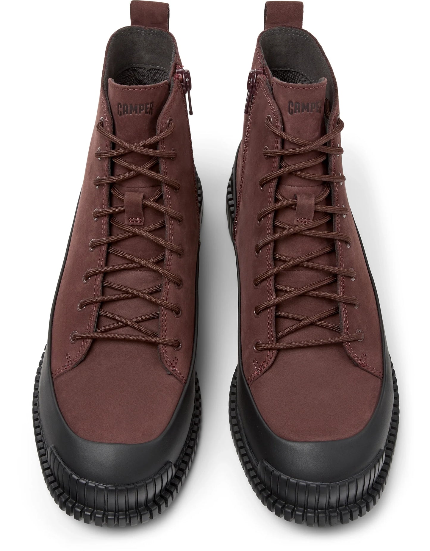 Botas Para Mujer De La Marca Camper Modelo Pix Velocity Negro,Drybuck Beizos/Pix Negro Multicolor