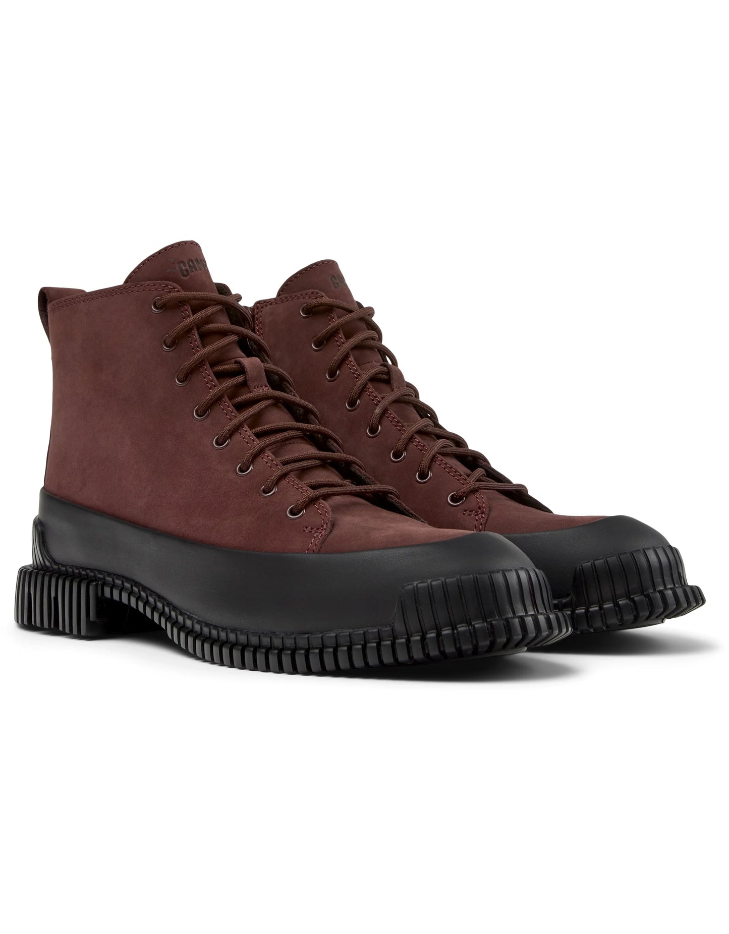 Botas Para Mujer De La Marca Camper Modelo Pix Velocity Negro,Drybuck Beizos/Pix Negro Multicolor