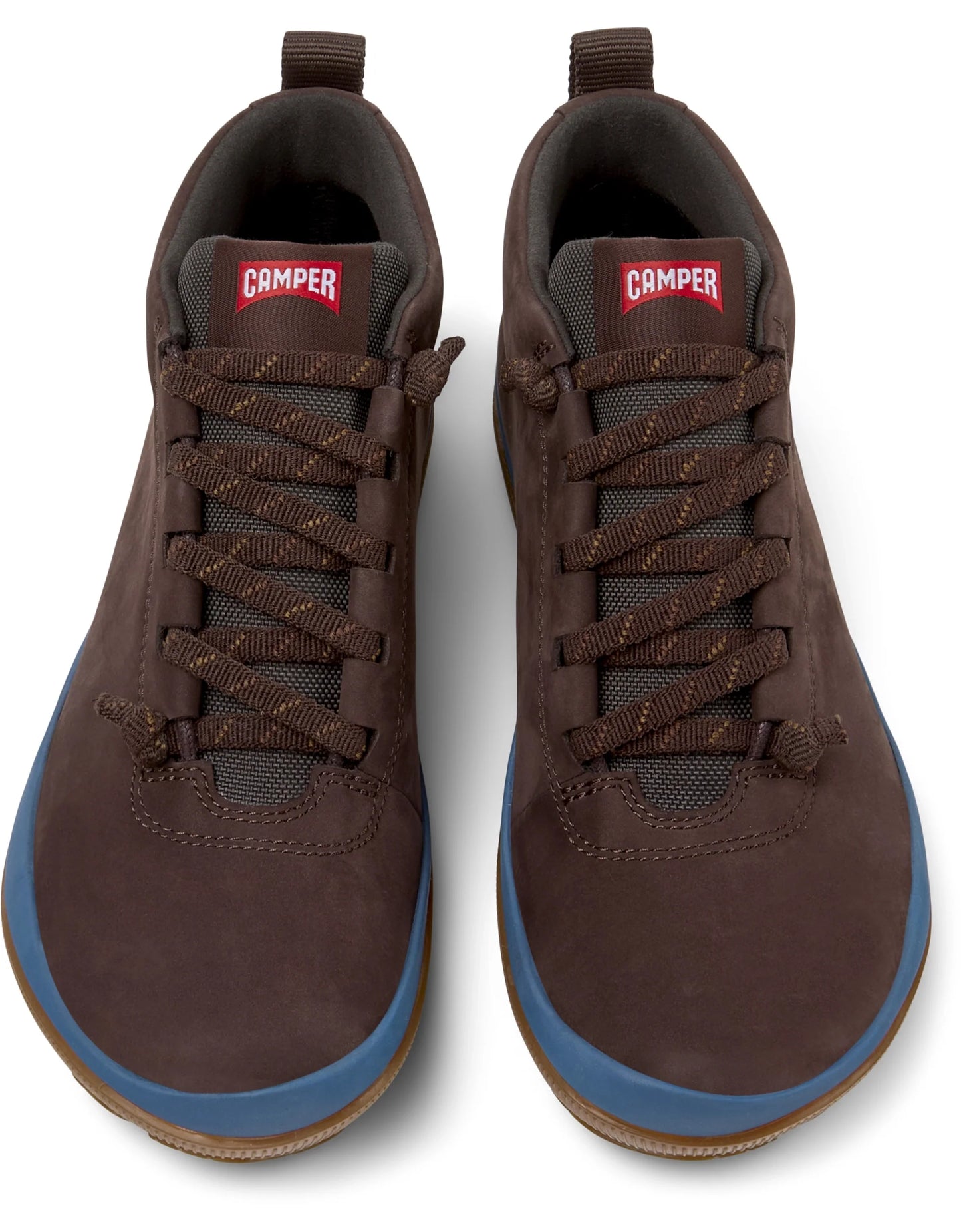 Botas Para Mujer De La Marca Camper Modelo Peu Pista Gm Travelb.Umber,Pong Meteor/Tra.Pega-Miel De Color Marrón