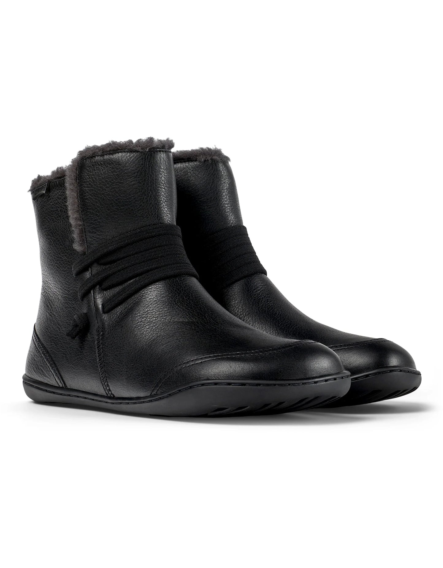 Botas Para Mujer De La Marca Camper Modelo Peu Cami Sella Negro/Cami Ry Negro De Color Negro