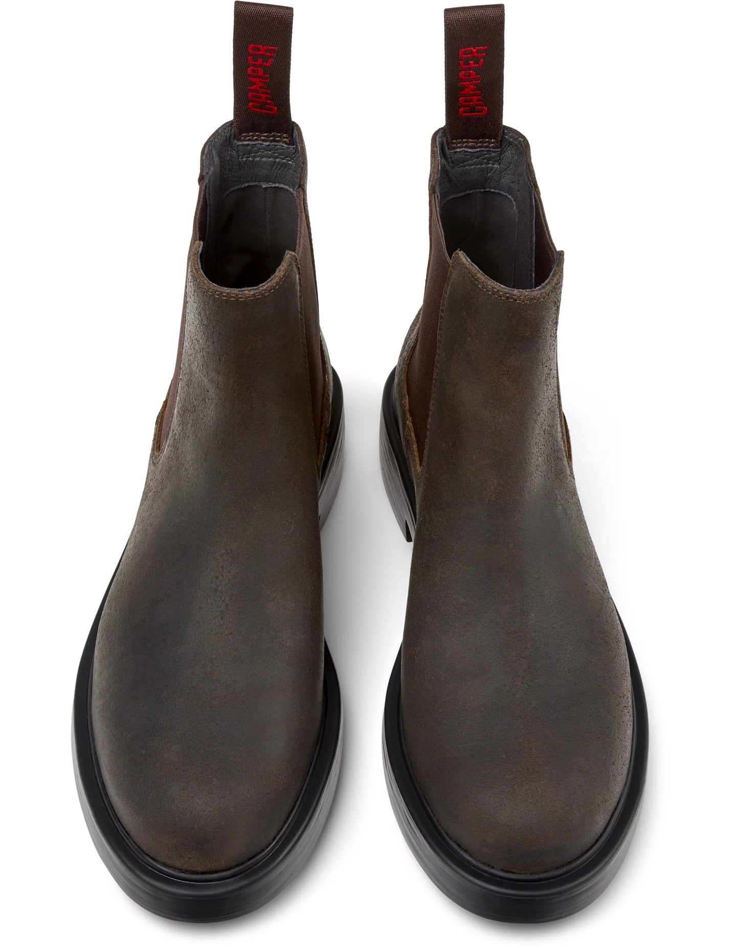 Botas Para Mujer De La Marca Camper Modelo Dean Flipside Walrus/Dean Negro De Color Marrón