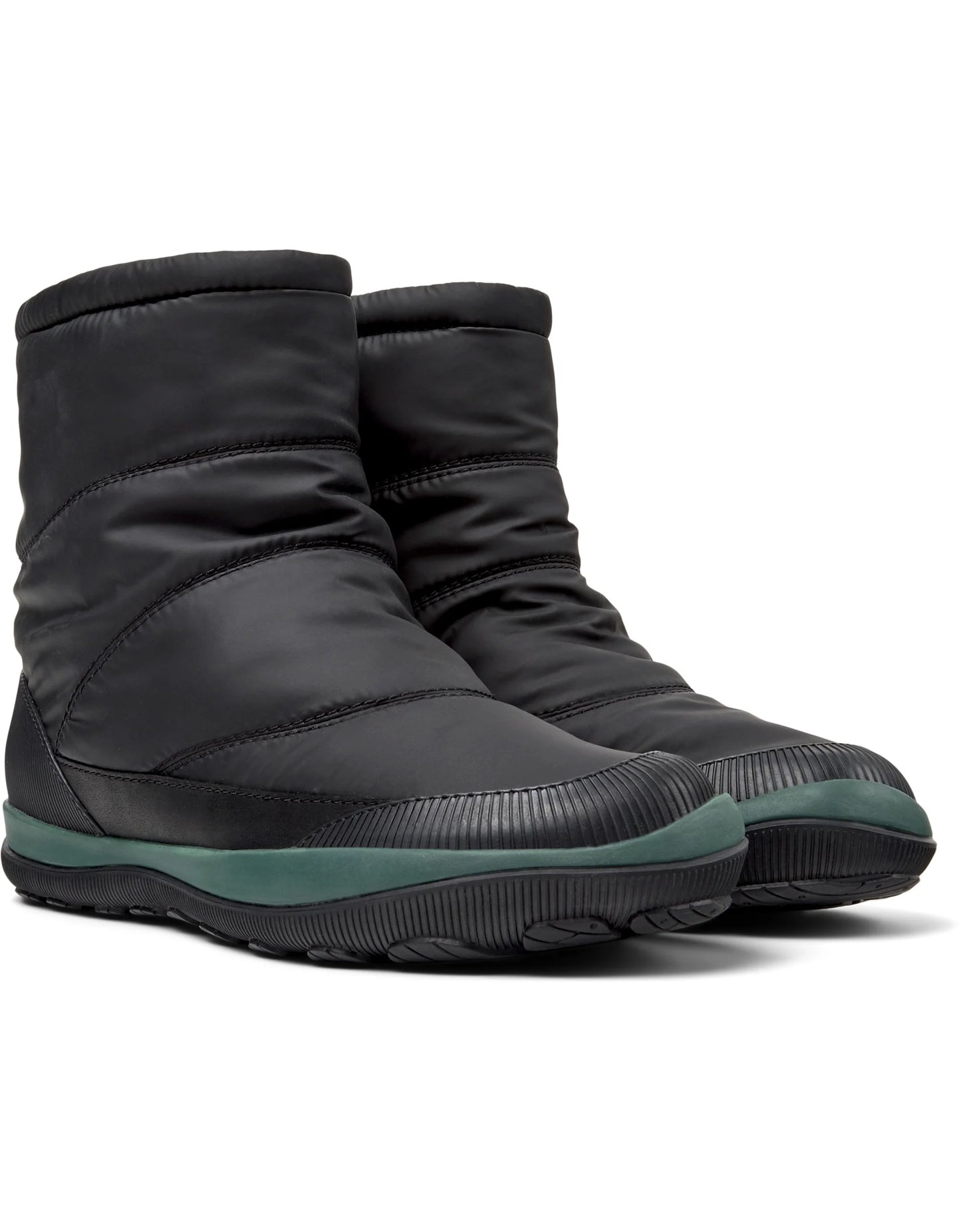 Botas Para Mujer De La Marca Camper Modelo Peu Pista Gm Triton Negro,Duvet Negro/Tra.Arume-Negro De Color Negro