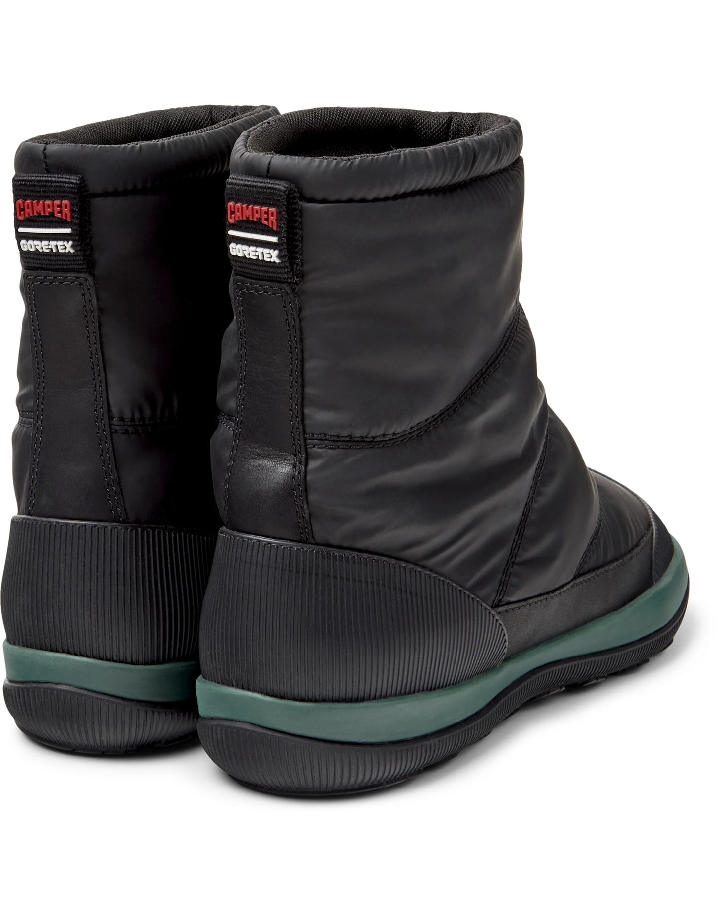 Botas Para Mujer De La Marca Camper Modelo Peu Pista Gm Triton Negro,Duvet Negro/Tra.Arume-Negro De Color Negro