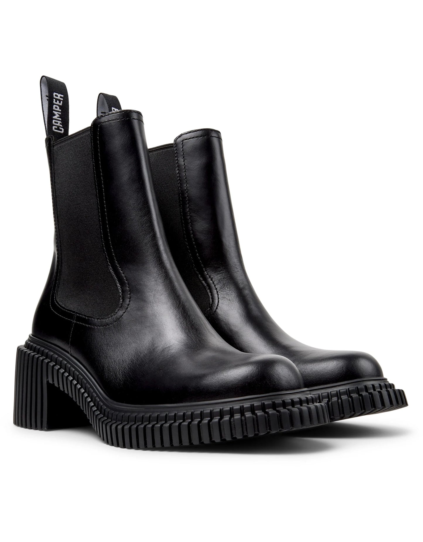 Botas Para Mujer De La Marca Camper Modelo Pix London Campus Negro/Pix London Negro De Color Negro