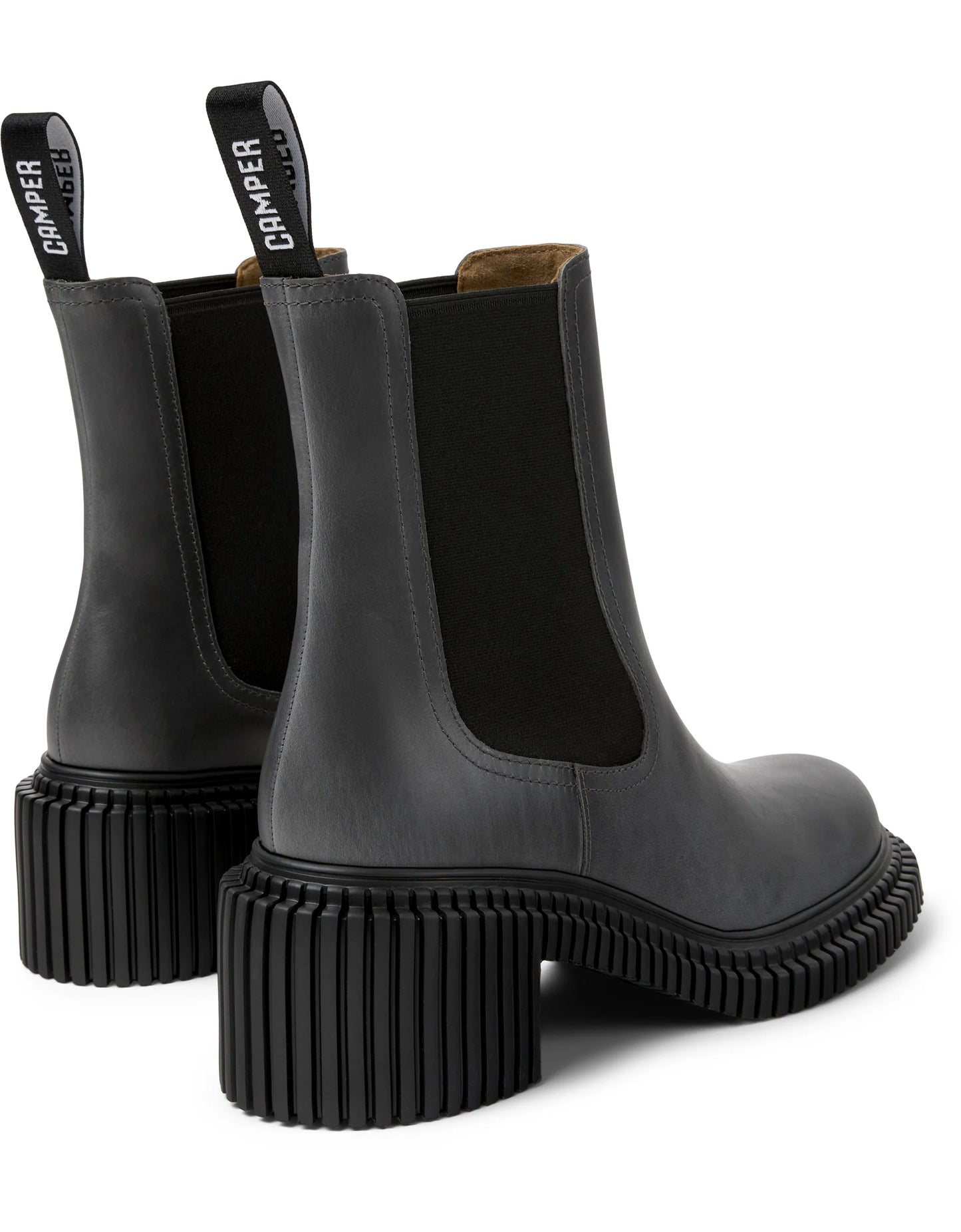 Botas Para Mujer De La Marca Camper Modelo Pix London Campus Corvo/Pix London Negro De Color Gris