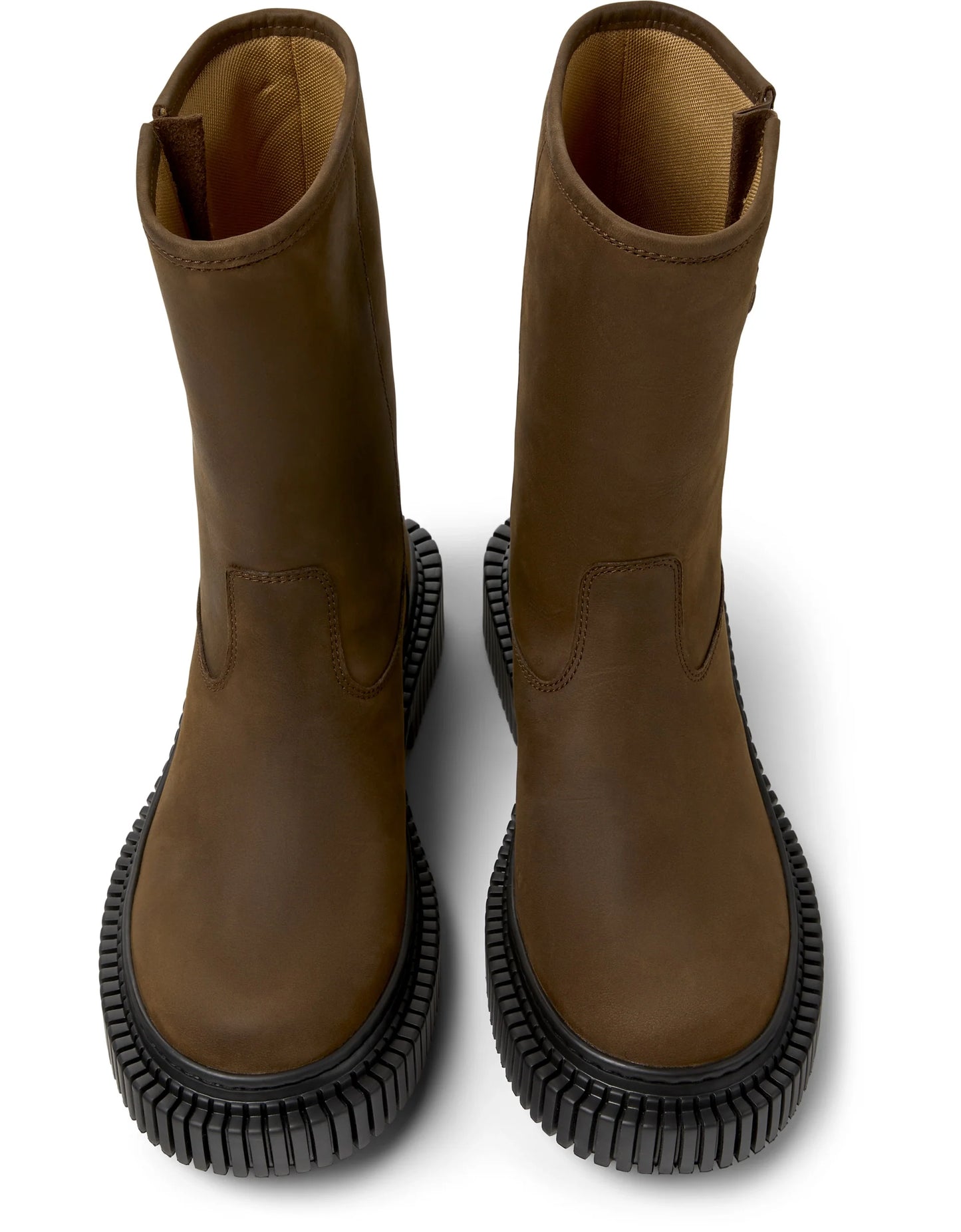 Botas Para Mujer De La Marca Camper Modelo Pix Berlin Crazyhorse Oleo/Pix Berlin Negro De Color Marrón