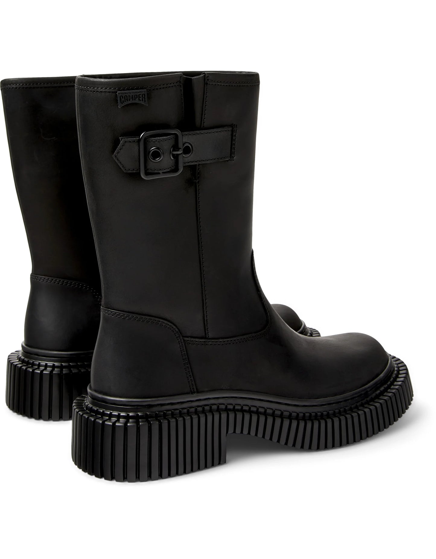Botas Para Mujer De La Marca Camper Modelo Pix Berlin Crazyhorse Negro/Pix Berlin Negro De Color Negro